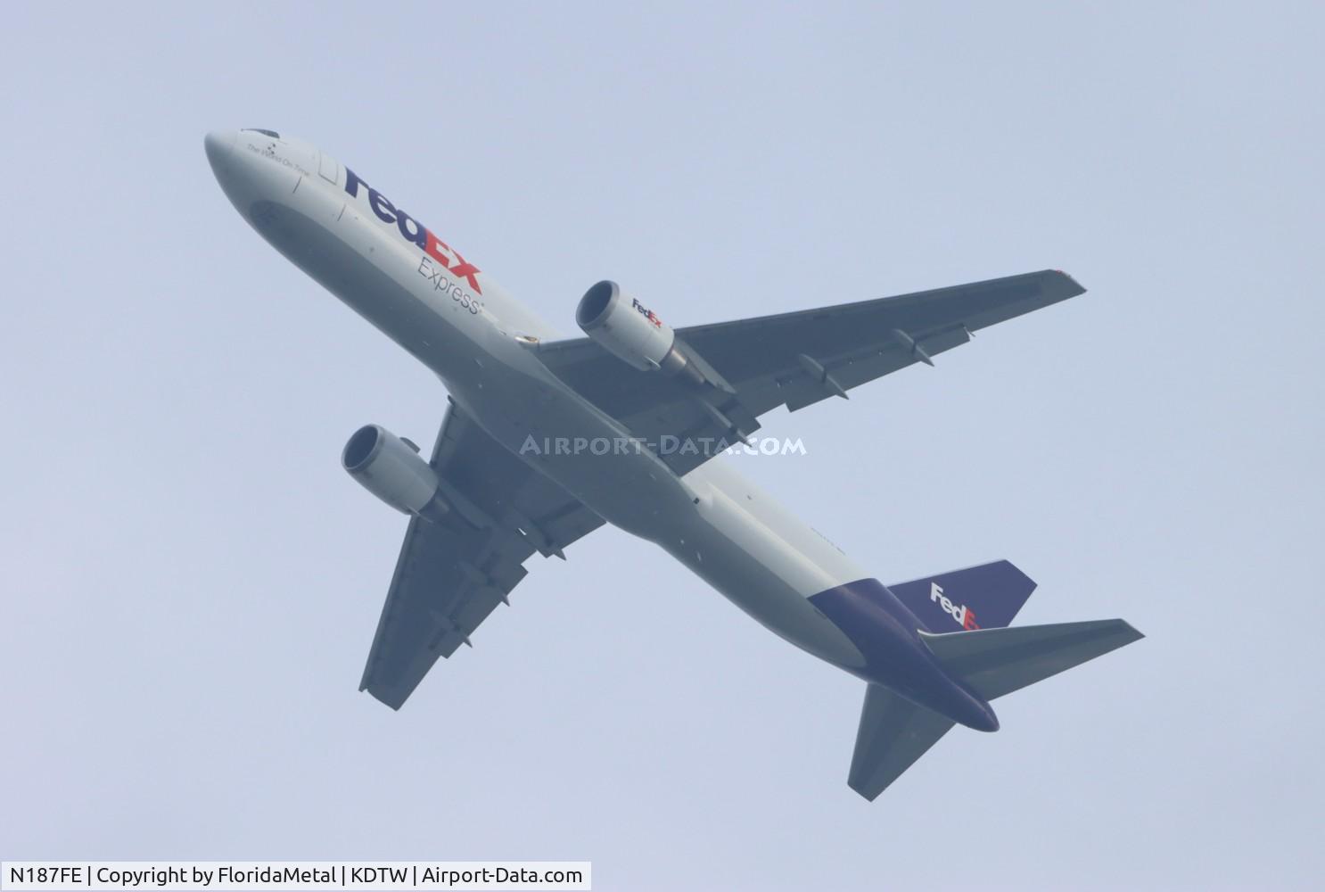 N187FE, 2020 Boeing 767-3S2F(ER) C/N 63118, FDX 767-300F zx mem-dtw