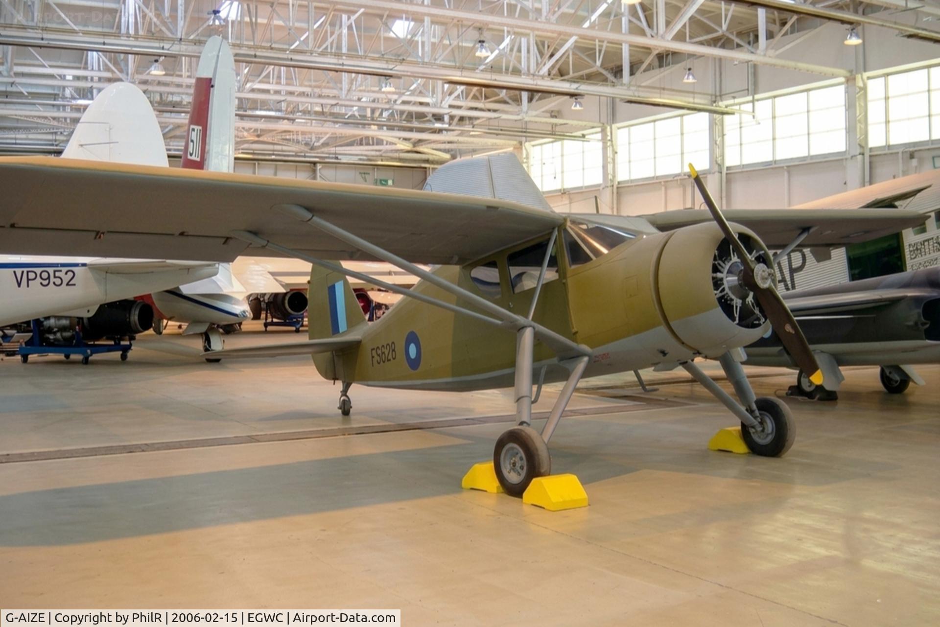 G-AIZE, Fairchild UC-61A Argus II (24W-41A) C/N 565, FS628 (G-AIZE) 1946 Fairchild Argus ll RAF RAF Cosford 
