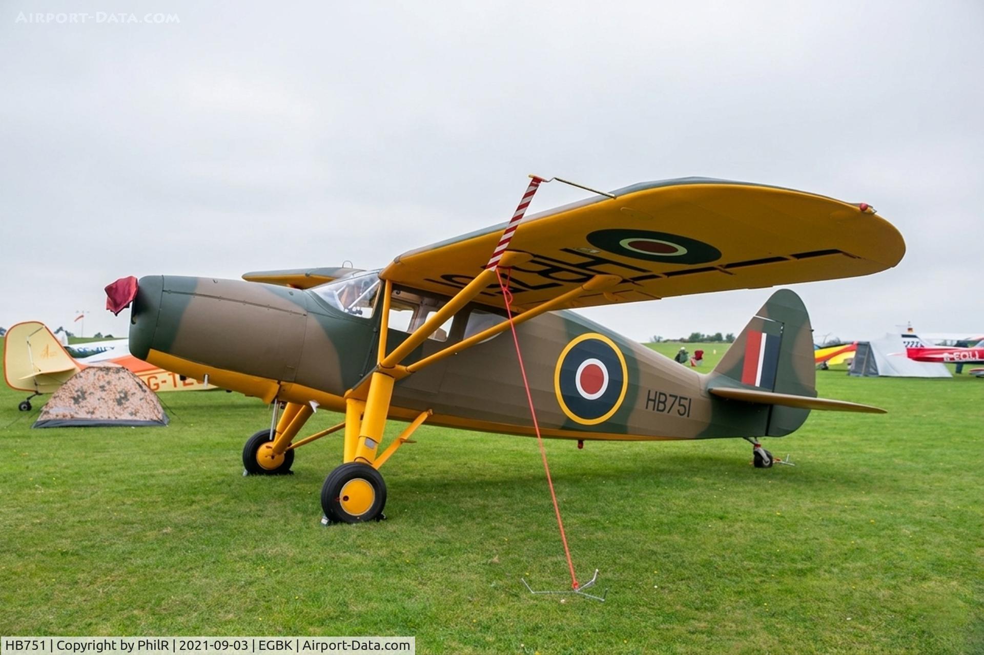 HB751, 1946 Fairchild UC-61K Argus III (24R-46A) C/N 989, HB751 (G-BCBL) 1943 Fairchild 24R-46A Argus lll RAF LAA Rally Sywell (2A).jpg
