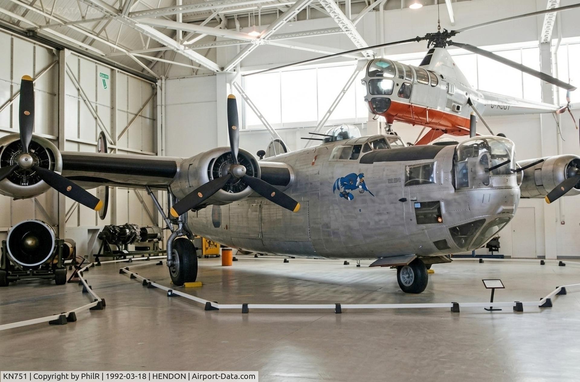 KN751, Consolidated B-24 Liberator C/N 6707L, KN751 1944 Consolidated B-24 Liberator RAF Cosford 