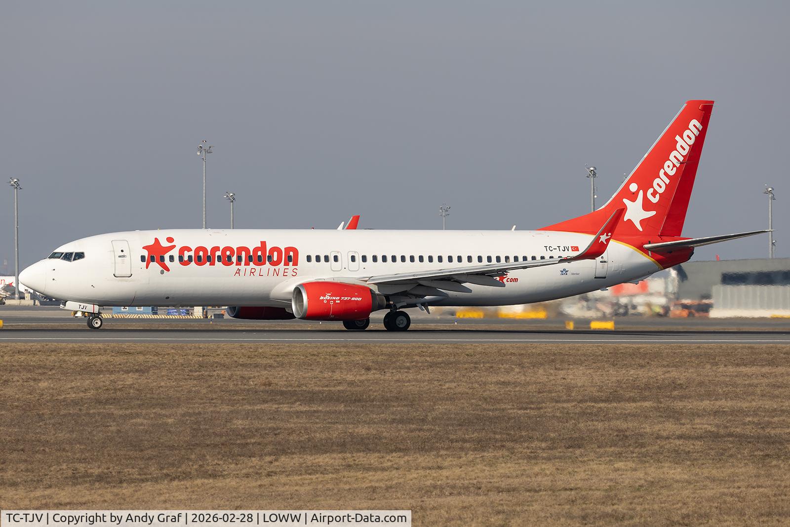 TC-TJV, 2008 Boeing 737-86J C/N 37740, Corendon 737-800