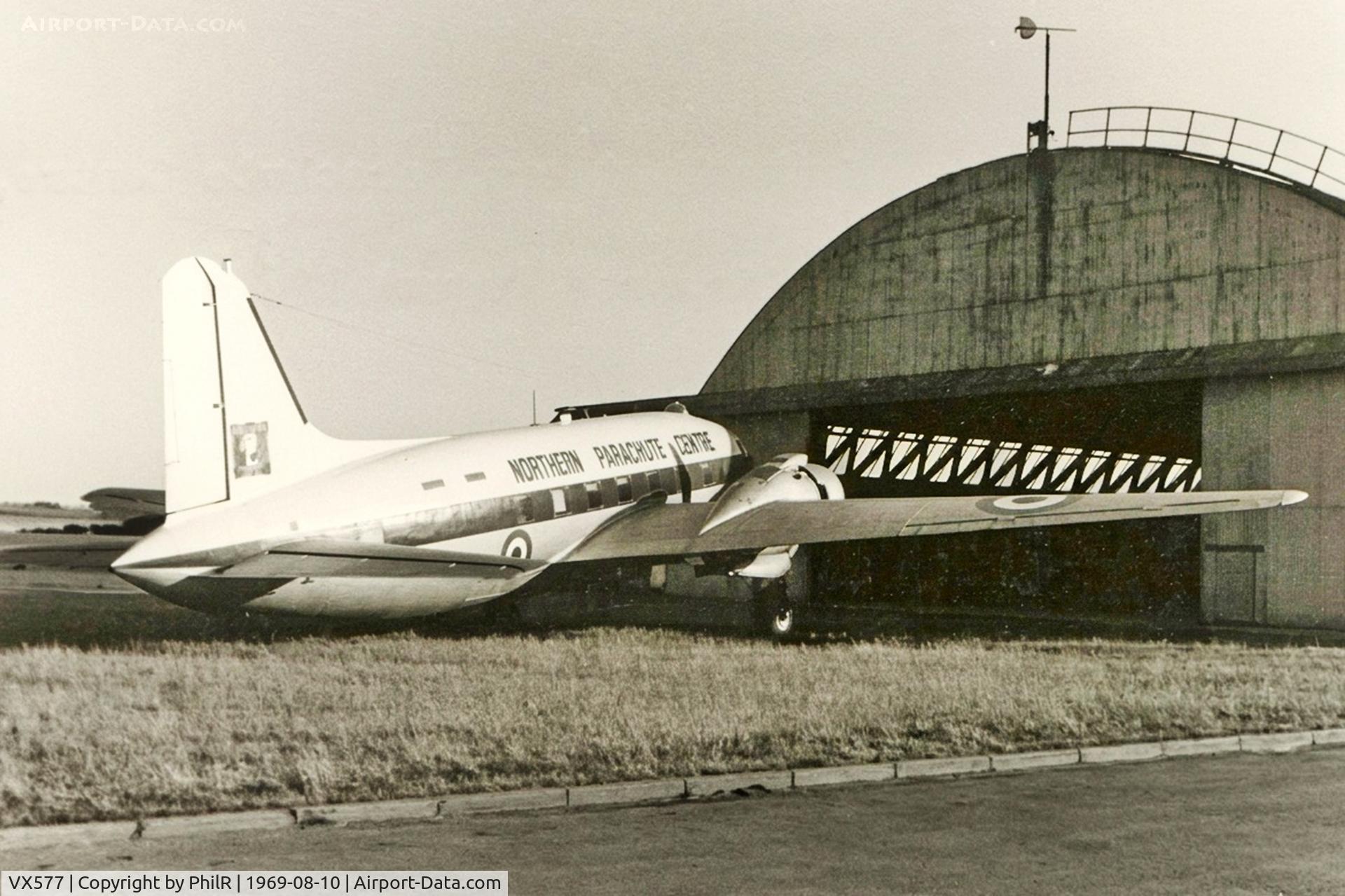 VX577, 1950 Vickers 659 Valetta C.2 C/N 429, VX577 1950 Vickers Valetta C2 Northern Parachute Centre Usworth 
