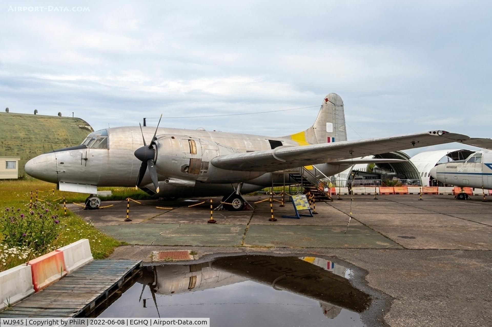 WJ945, 1953 Vickers Varsity T.1 C/N 619, WJ945 (G-BEDV) 1953 Vickers Varsity T1Cornwall Aviation Heritage Centre Newquay 