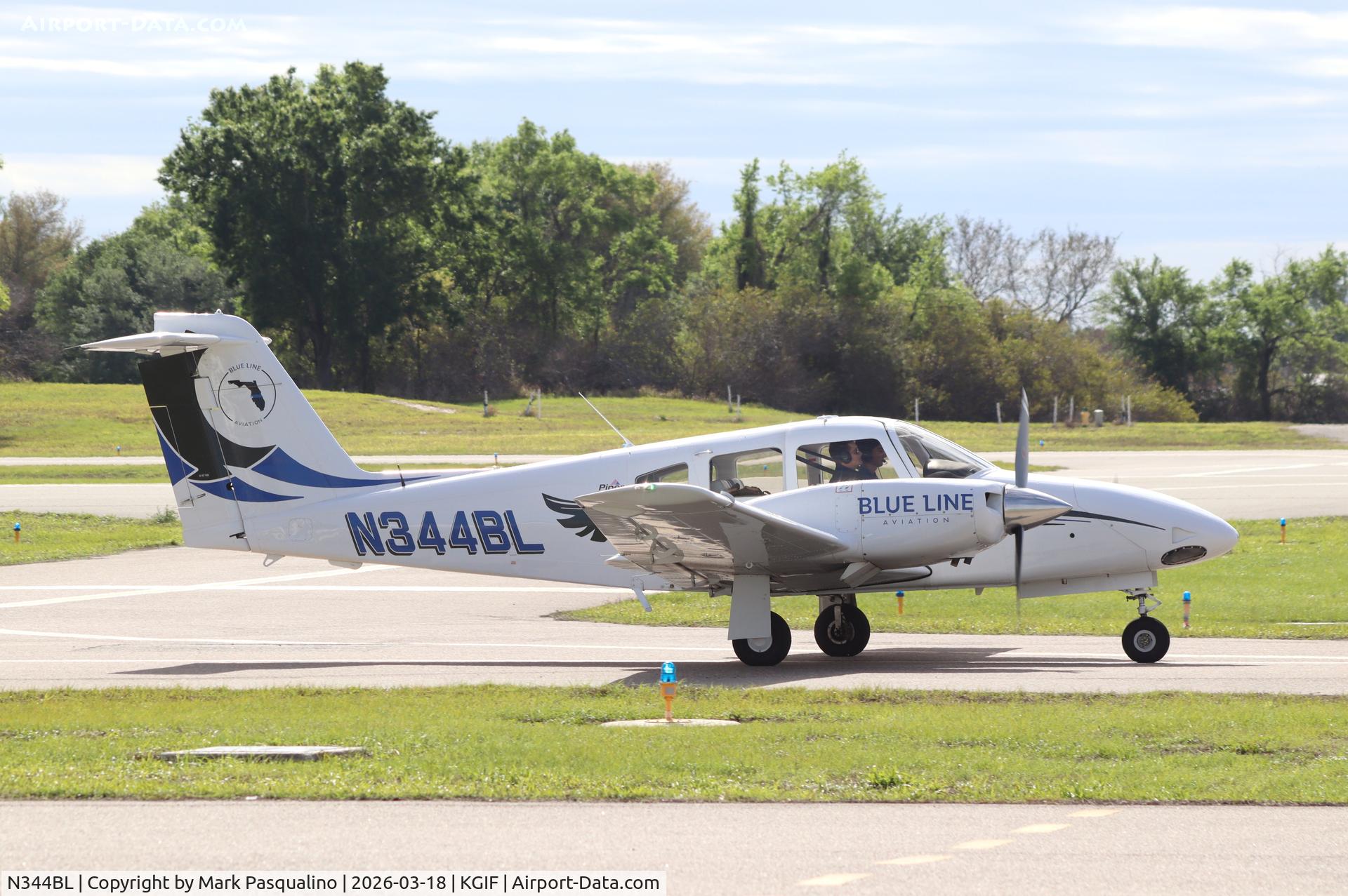 N344BL, 2024 Piper PA-44-180 Seminole C/N 4496582, Piper PA-44-180