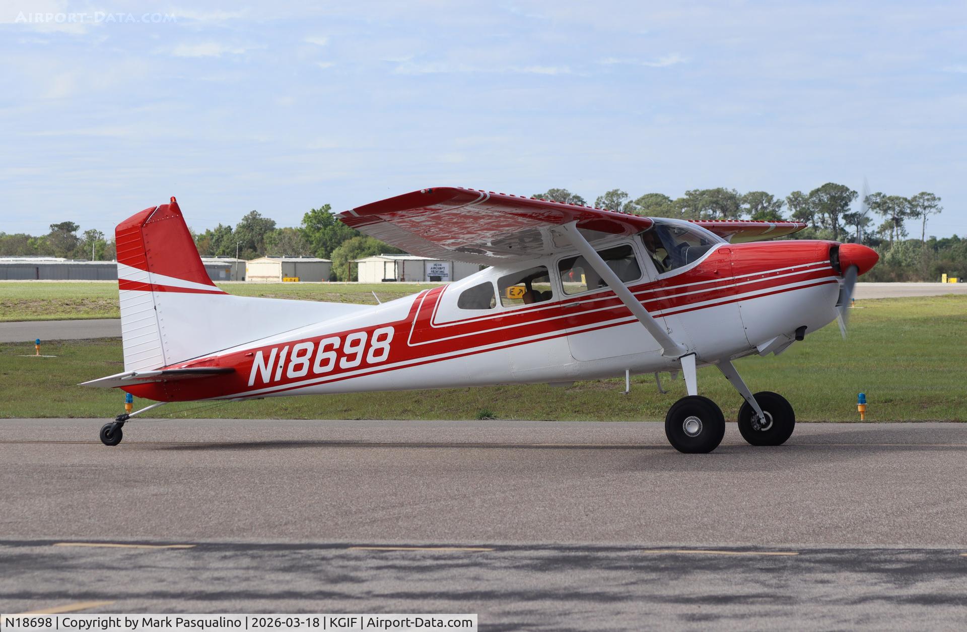 N18698, 1969 Cessna 180H Skywagon C/N 18052076, Cessna 180H