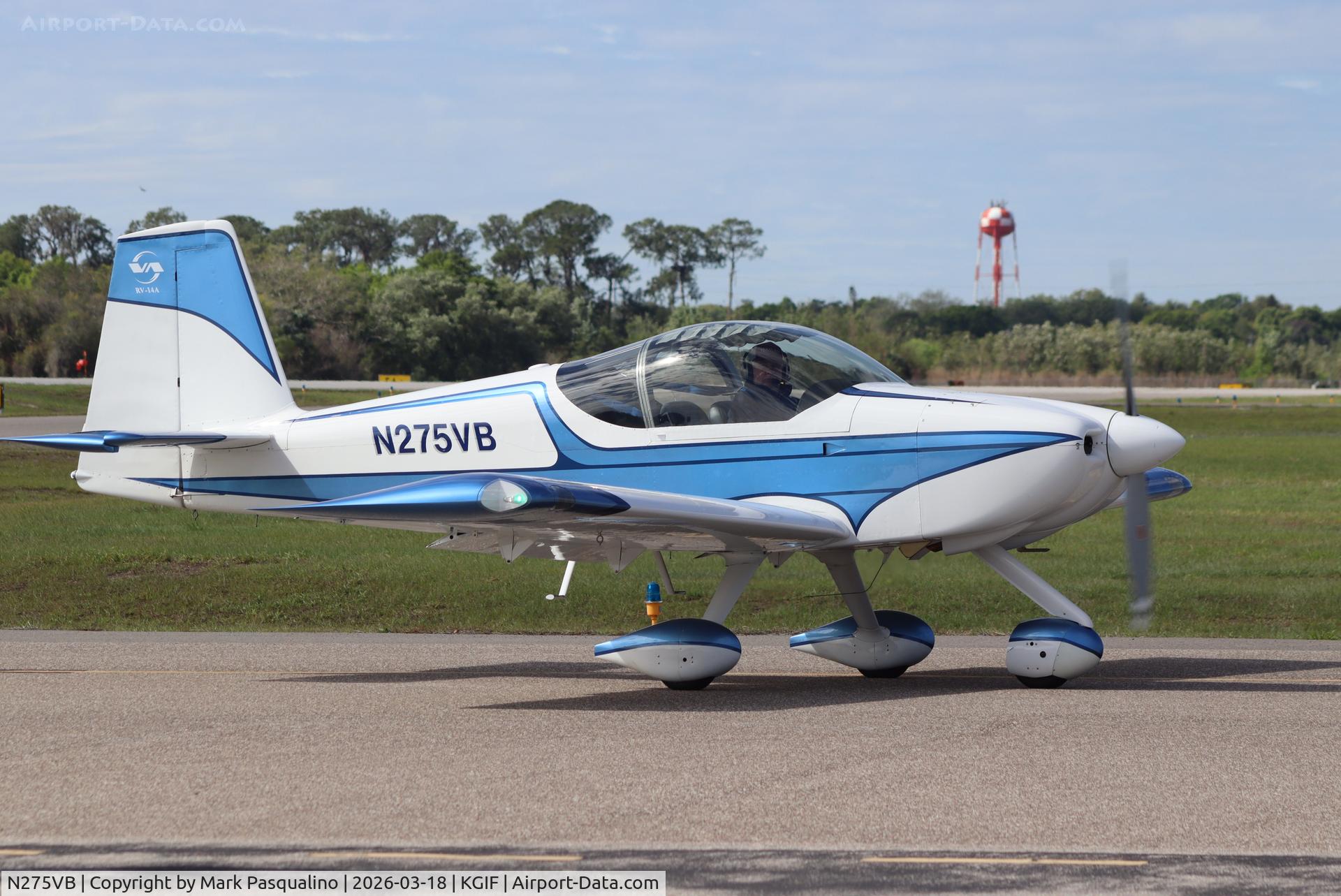 N275VB, 2024 Vans RV-14A C/N 140920, Vans RV-14A