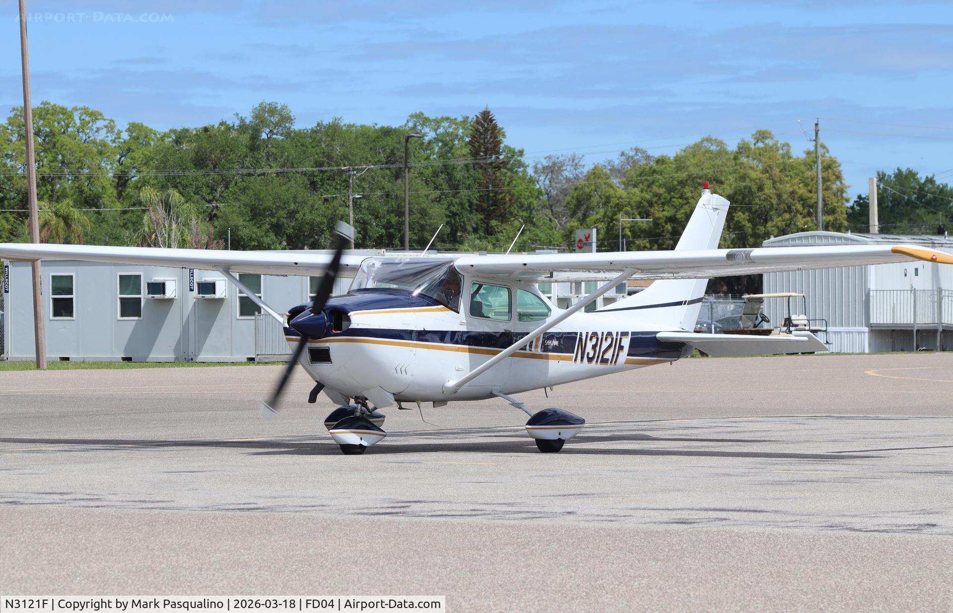 N3121F, 1966 Cessna 182J Skylane C/N 18257221, Cessna 182J