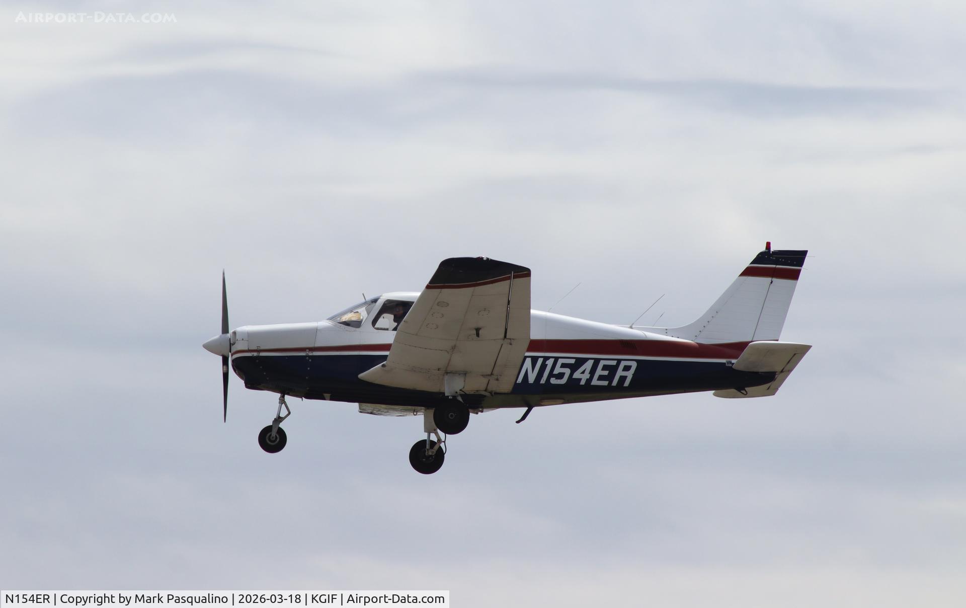 N154ER, 1989 Piper PA-28-161 C/N 2841182, Piper PA-28-161