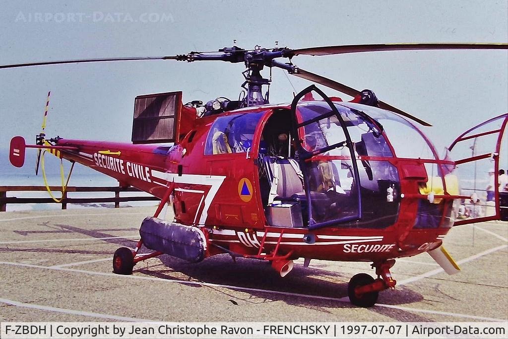 F-ZBDH, Sud Aviation SA-316B Alouette III C/N 1784, Rome (FCO)	Bordeaux (BOD)	W46199