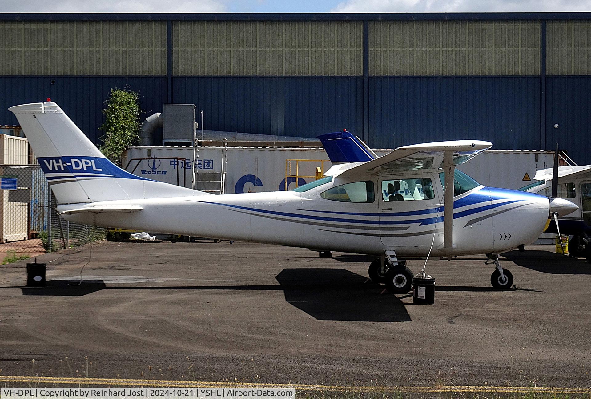 VH-DPL, 1967 Cessna 182K Skylane C/N 18258011, At Albion Park (also known as Illawarra Airport and Shellharbour Airport) waiting for the next flight
