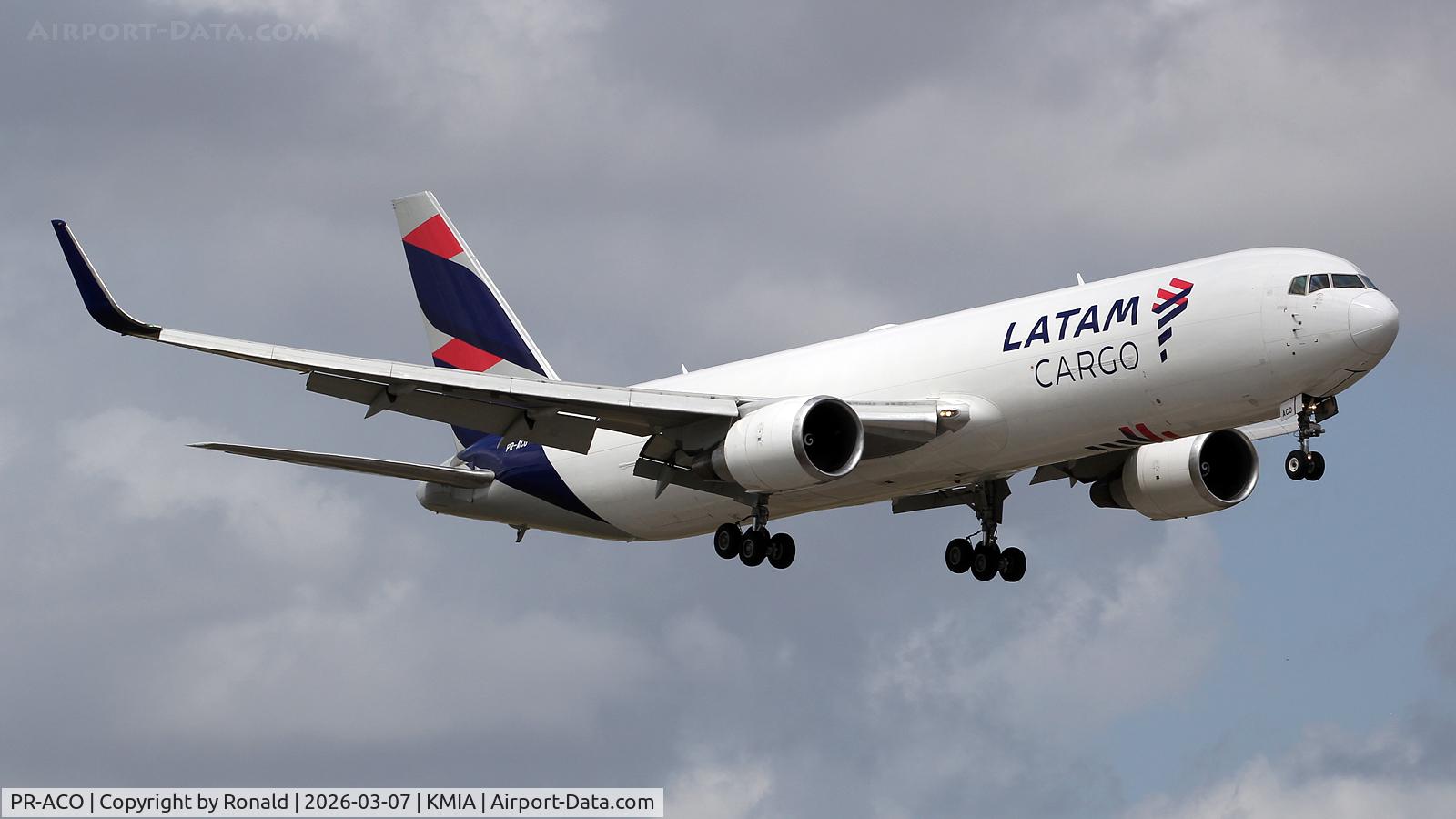 PR-ACO, 2007 Boeing 767-346F C/N 35817, at mia