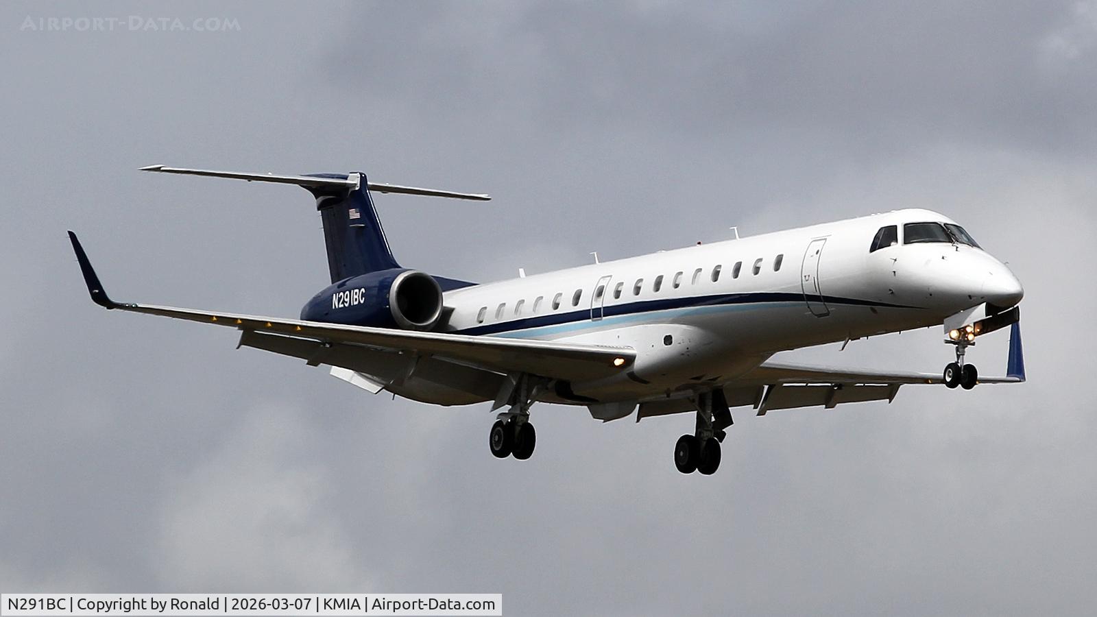 N291BC, Embraer ERJ-145XR C/N 145782, new in database