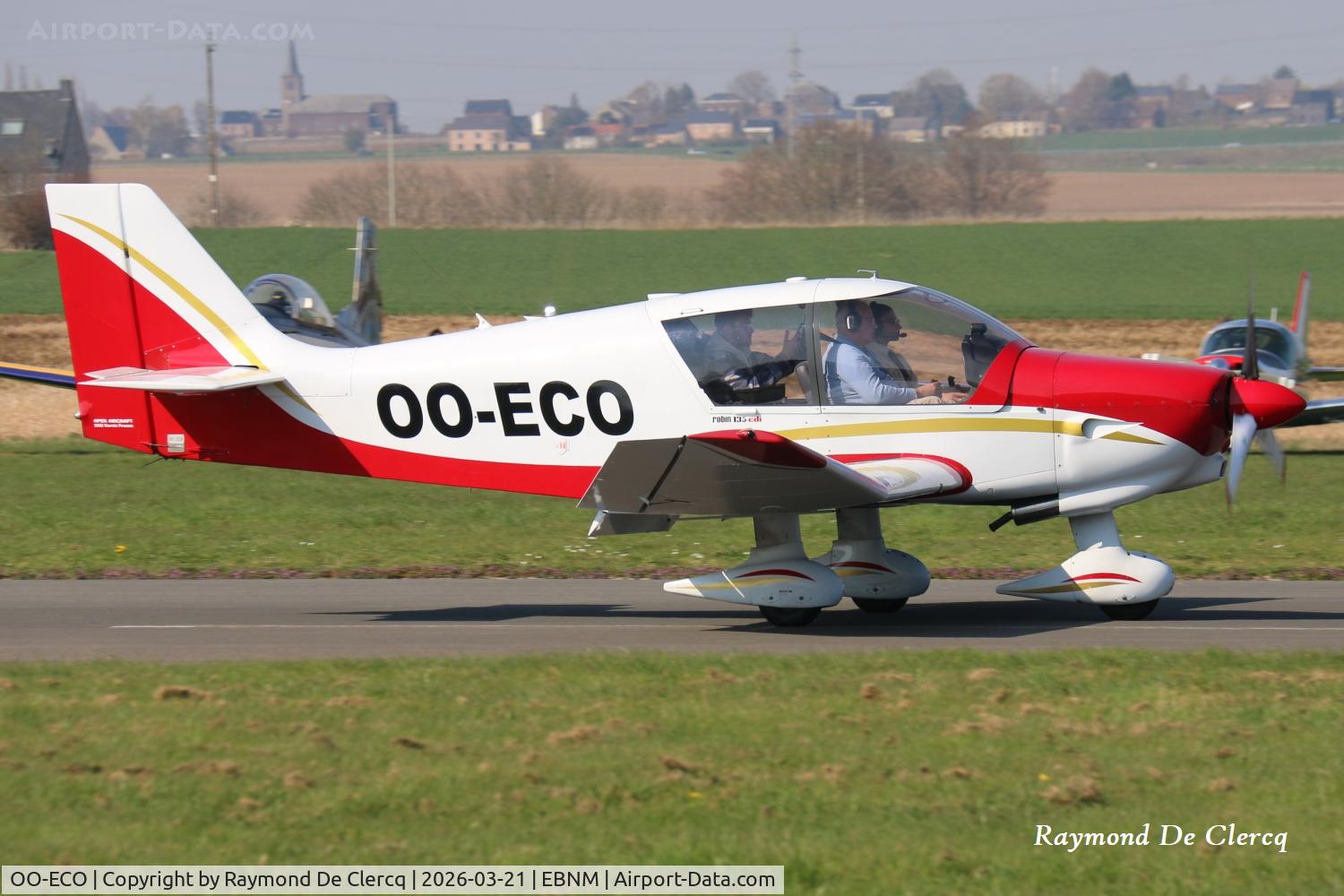 OO-ECO, 2008 Robin DR-400-140B Major C/N 2649, At Namur-Suarlée.