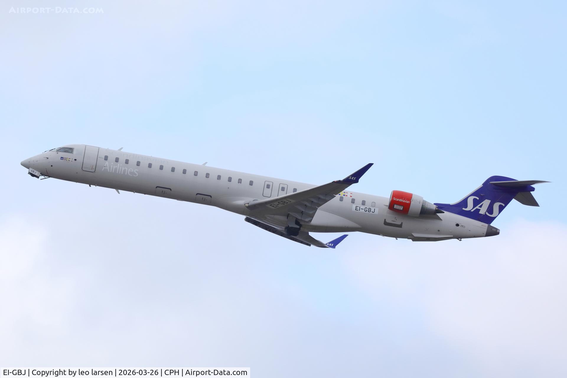 EI-GBJ, 2008 Bombardier CRJ-900LR (CL-600-2D24) C/N 15206, Copenhagen 26.3.2026
