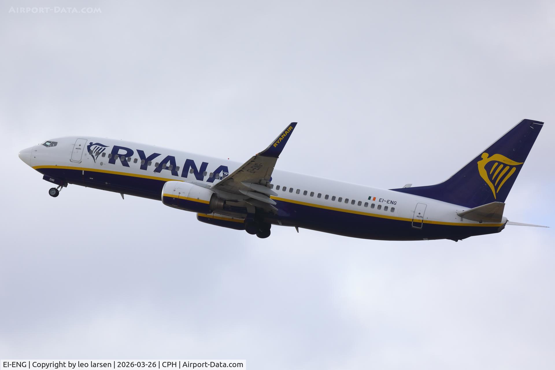 EI-ENG, 2010 Boeing 737-8AS C/N 34977, Copenhagen 26.3.2026