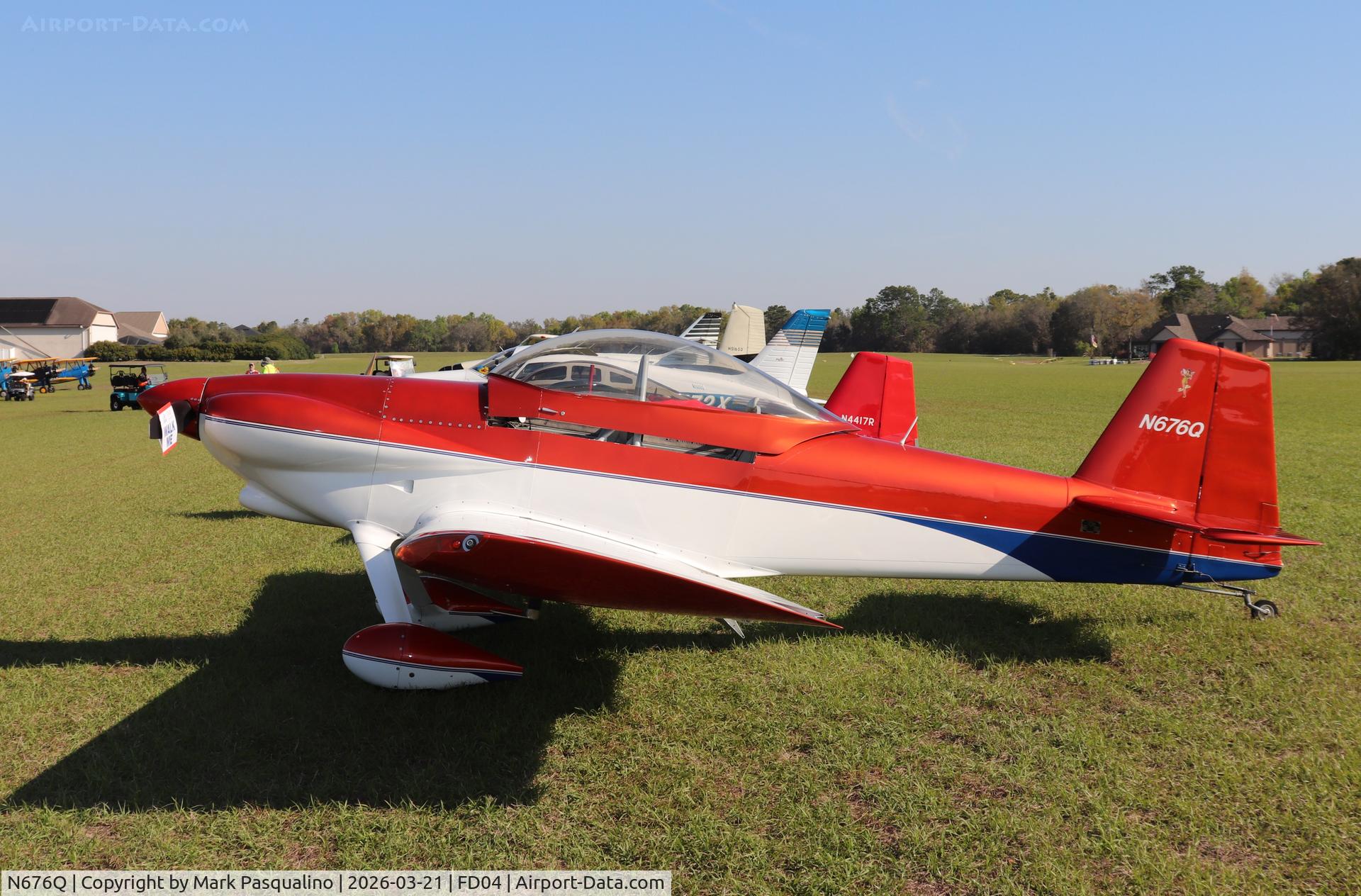 N676Q, 2002 Vans RV-4 C/N 4213, Vans RV-4