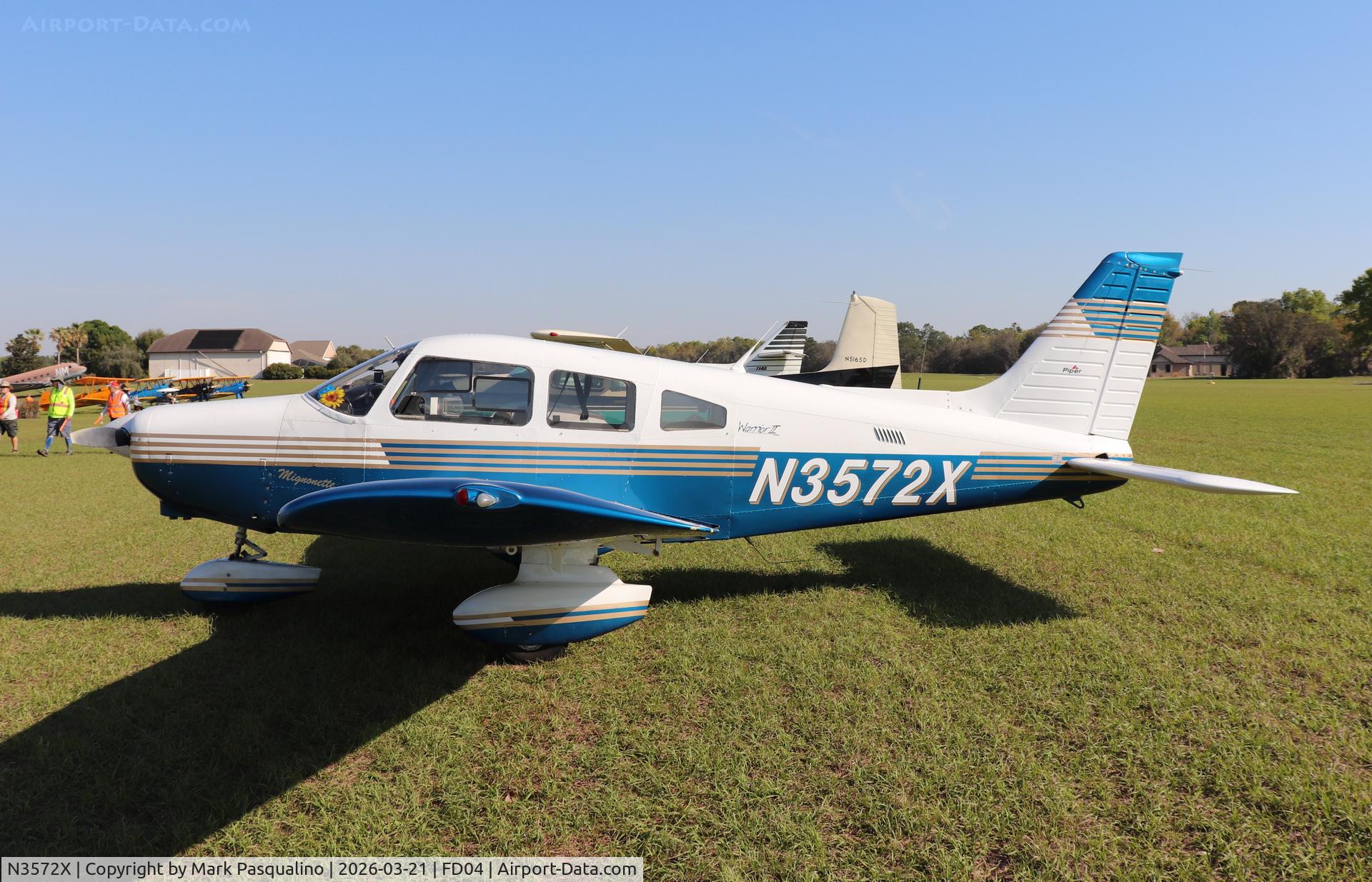 N3572X, 1979 Piper PA-28-161 C/N 28-8016213, Piper PA-28-161
