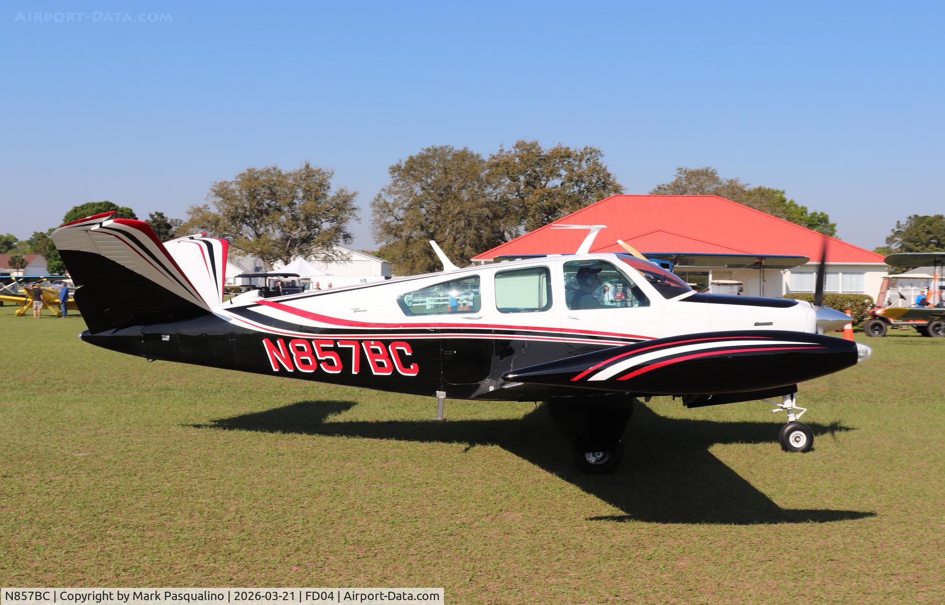 N857BC, 1968 Beech V35A Bonanza C/N D-8885, Beech V35A