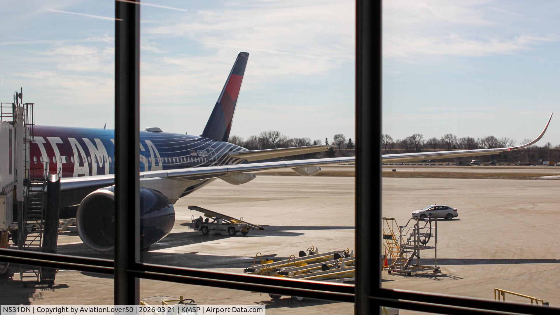 N531DN, 2025 Airbus A350-941 C/N 755, Delta Team USA Cortina A359