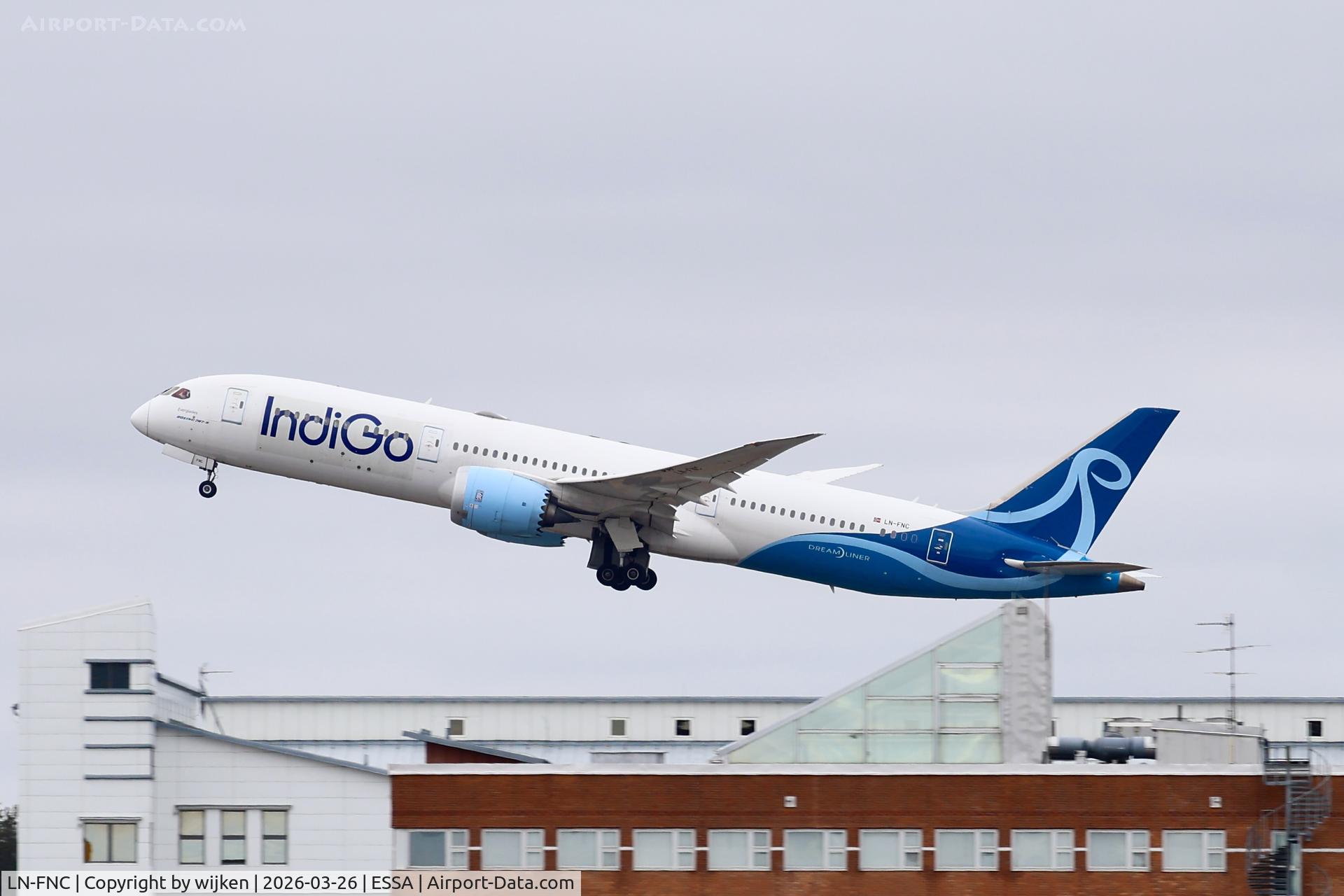 LN-FNC, 2018 Boeing 787-9 Dreamliner C/N 38790, Rey 19R