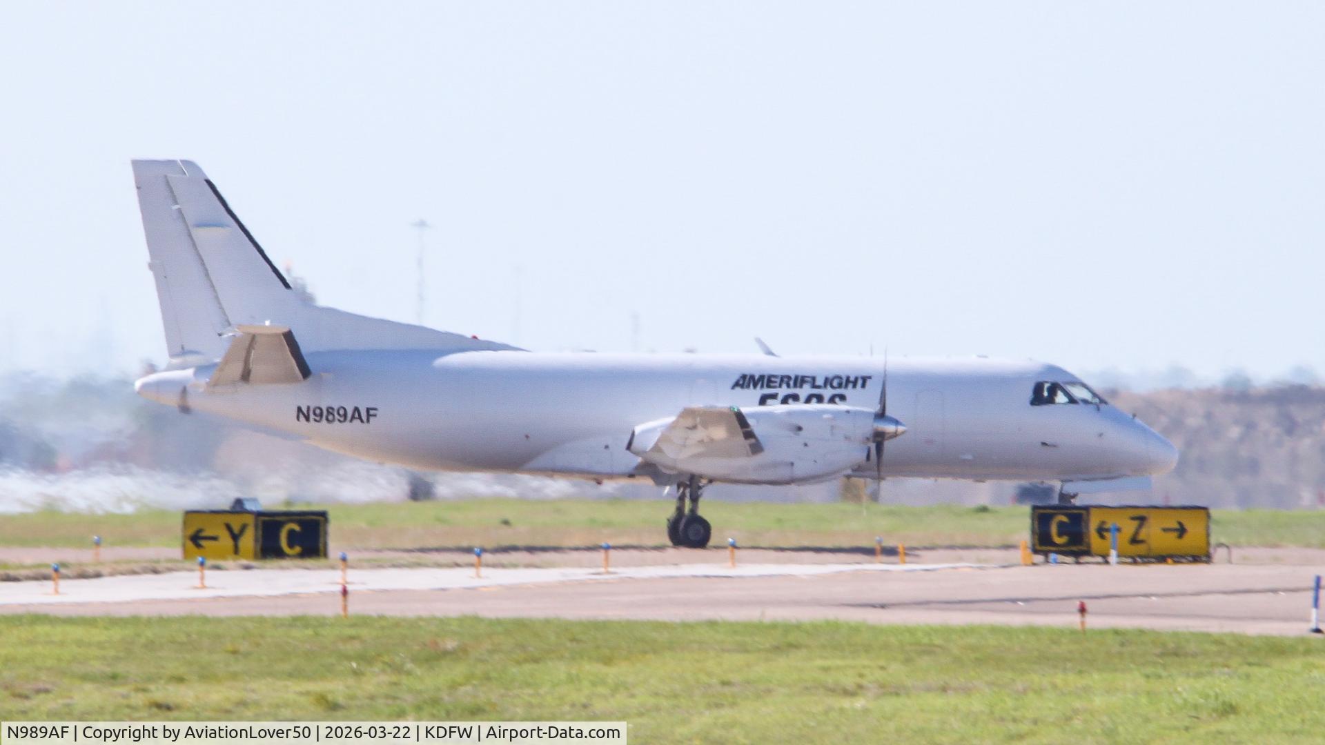 N989AF, , Ameriflight Saab 340