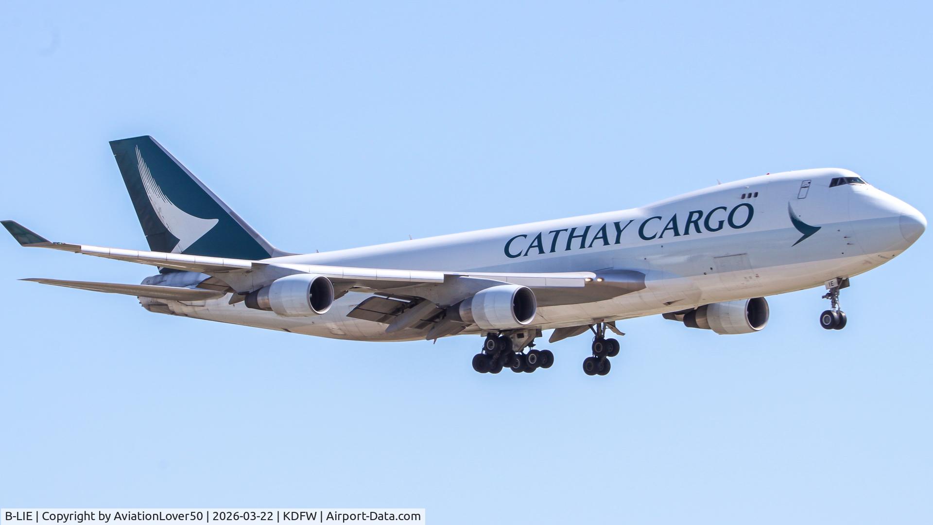 B-LIE, 2009 Boeing 747-467ERF C/N 36870, Cathay Cargo 744F