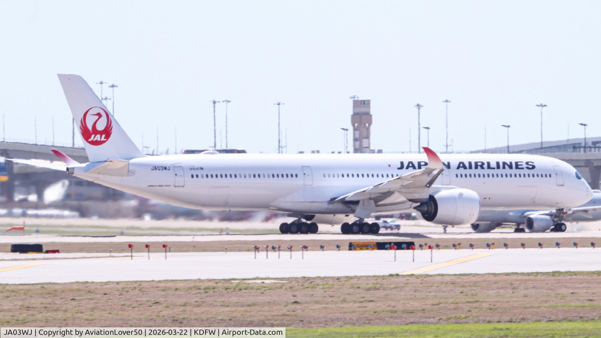 JA03WJ, 2024 Airbus A350-1041 C/N 0635, JAL A35K