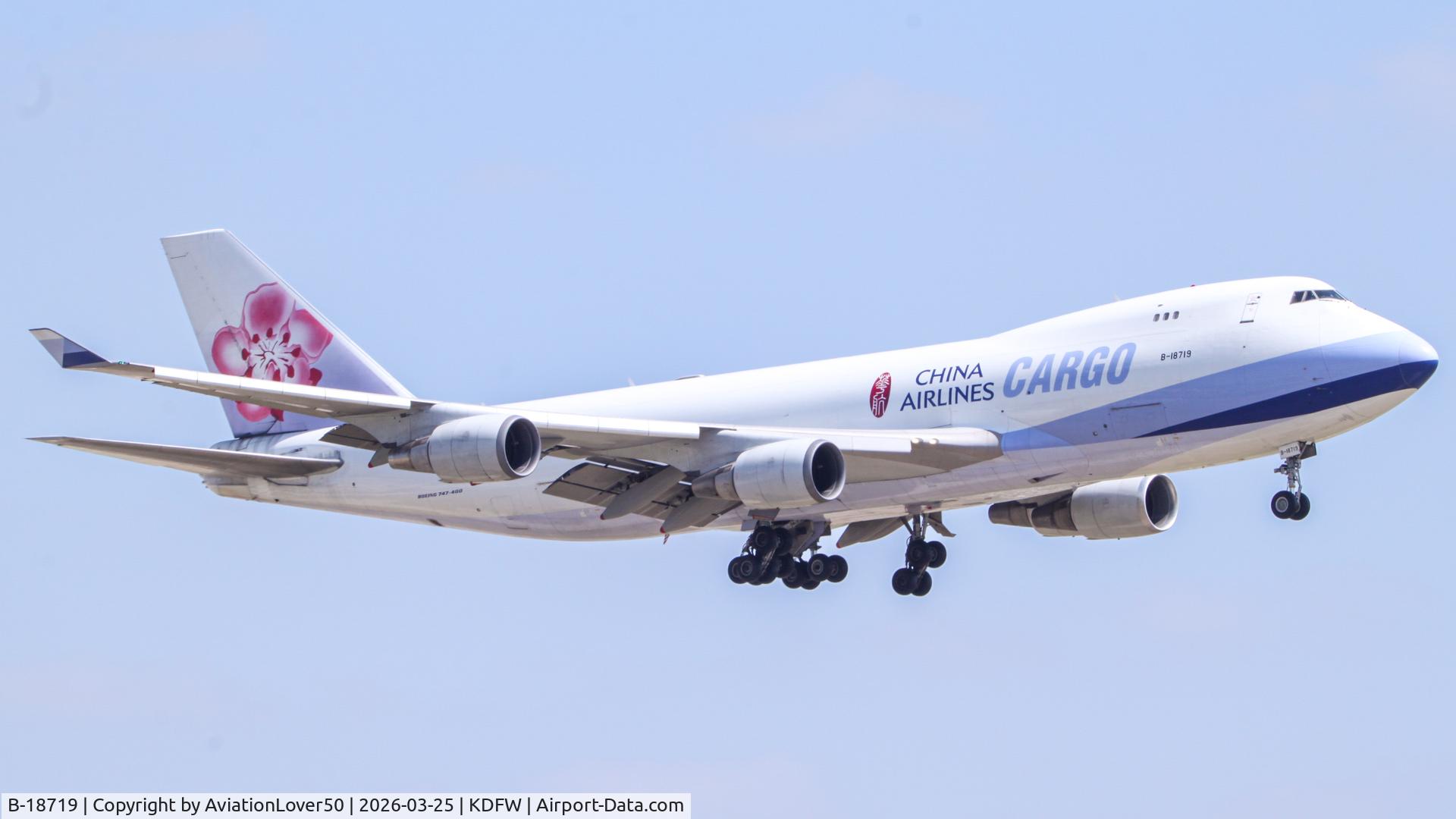 B-18719, 2005 Boeing 747-409F/SCD C/N 33739, China Airlines Cargo 744F