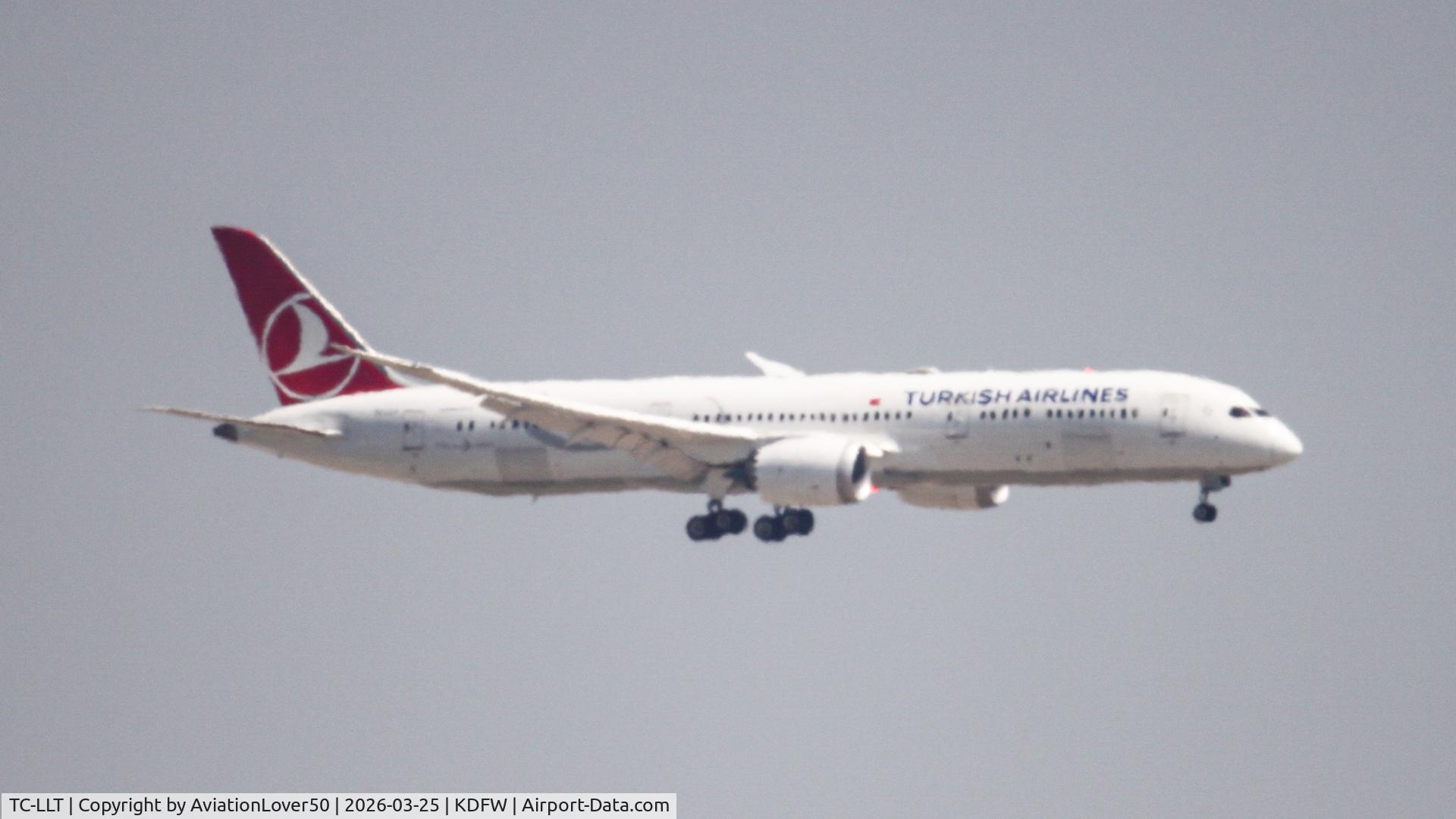 TC-LLT, 2023 Boeing 787-9 Dreamliner Dreamliner C/N 65818, Turkish 789