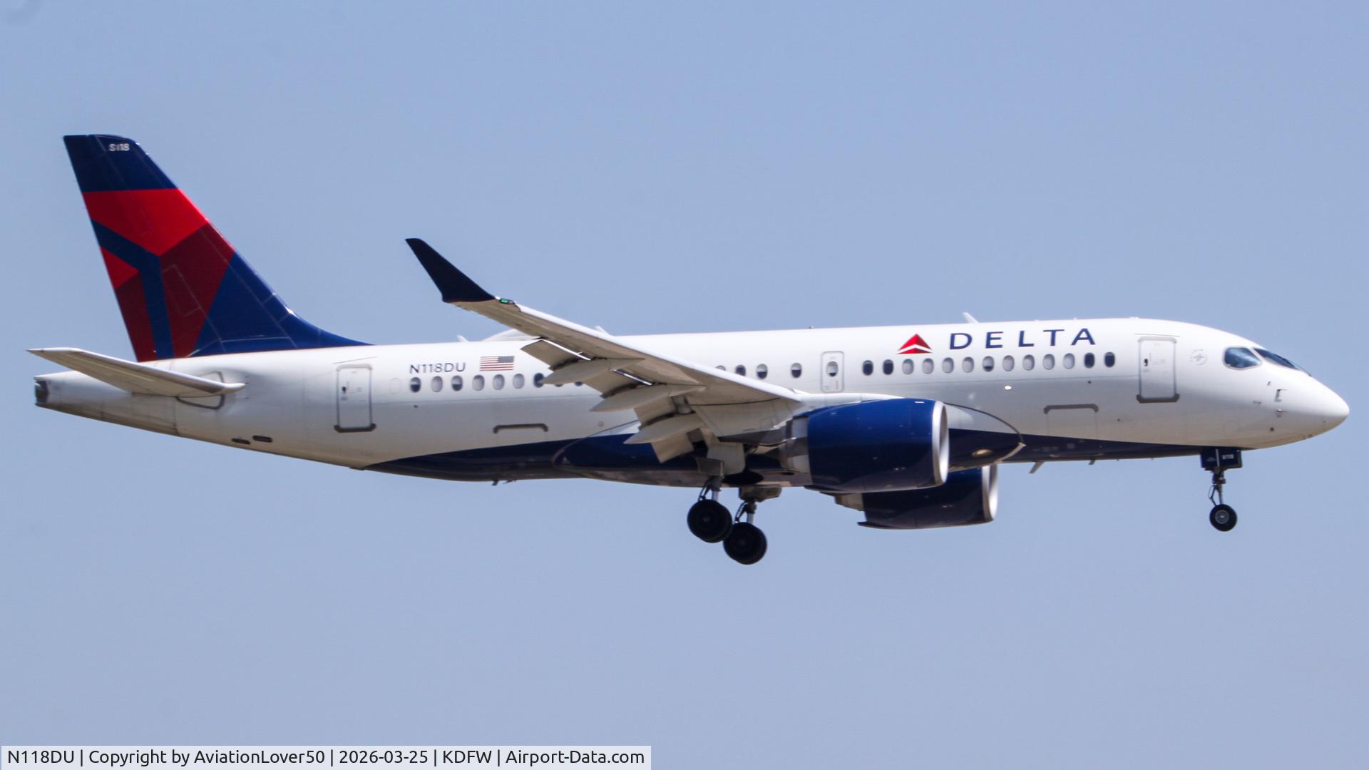 N118DU, 2019 Airbus A220-171 C/N 50037, A220-100