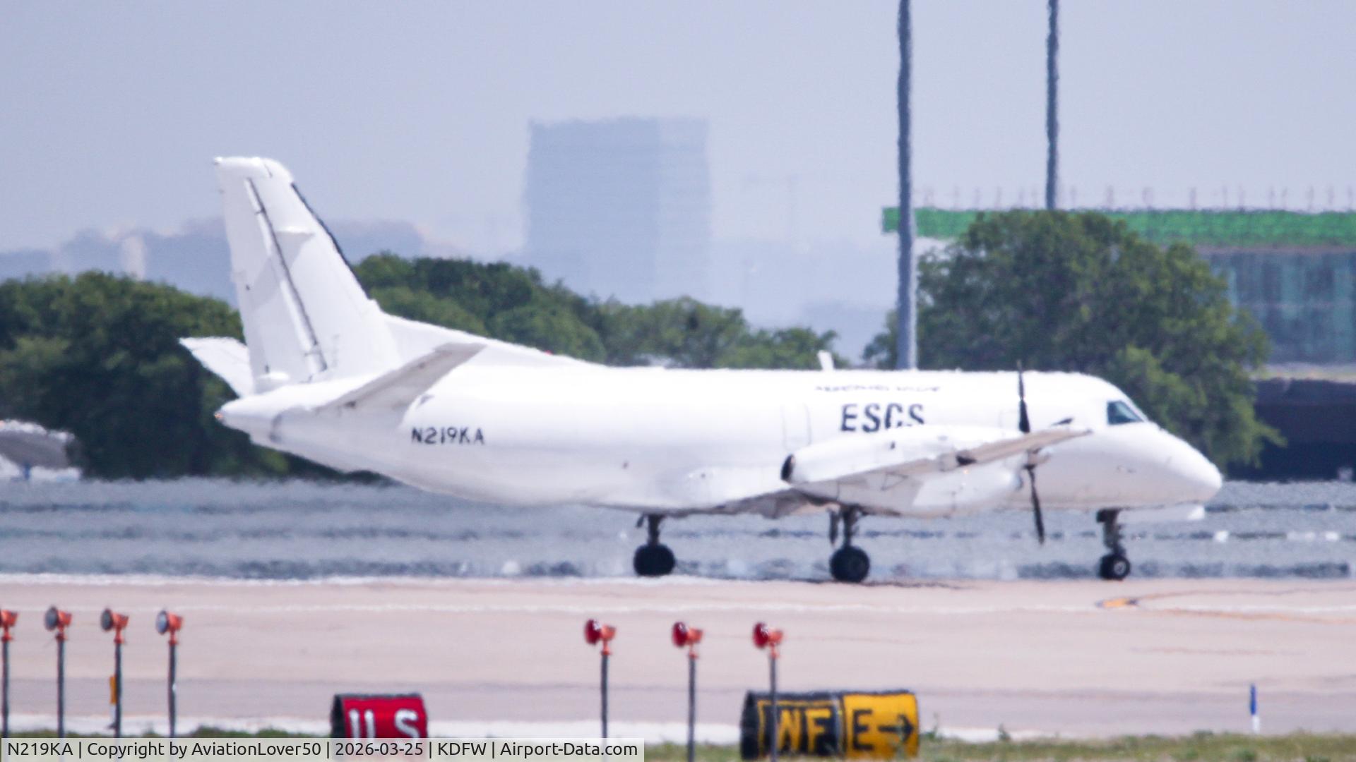 N219KA, 1990 Saab SF340B C/N 340B-192, Ameriflight Saab 340