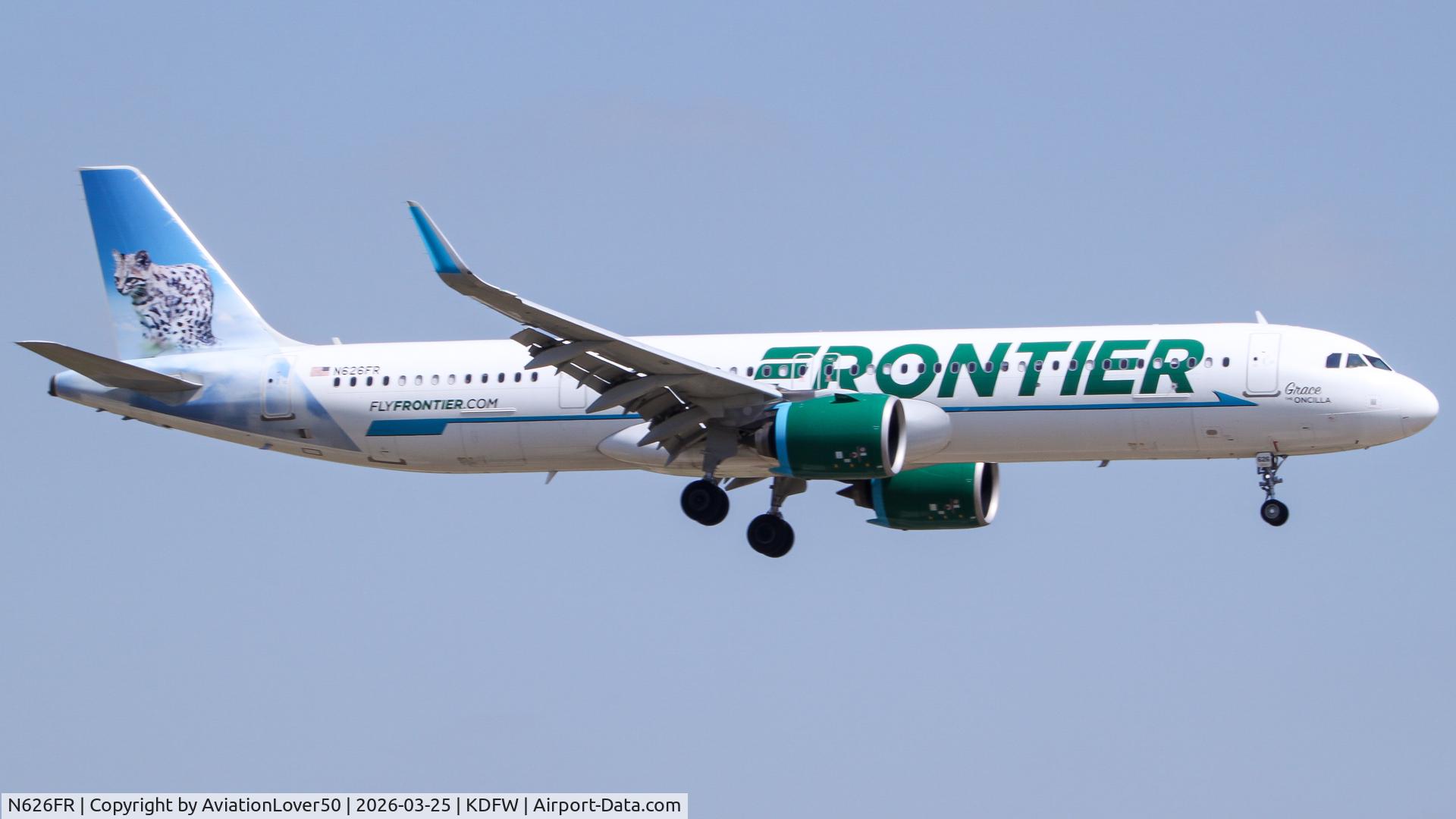 N626FR, 2023 Airbus A321-271NX C/N 11552, Frontier A321neo