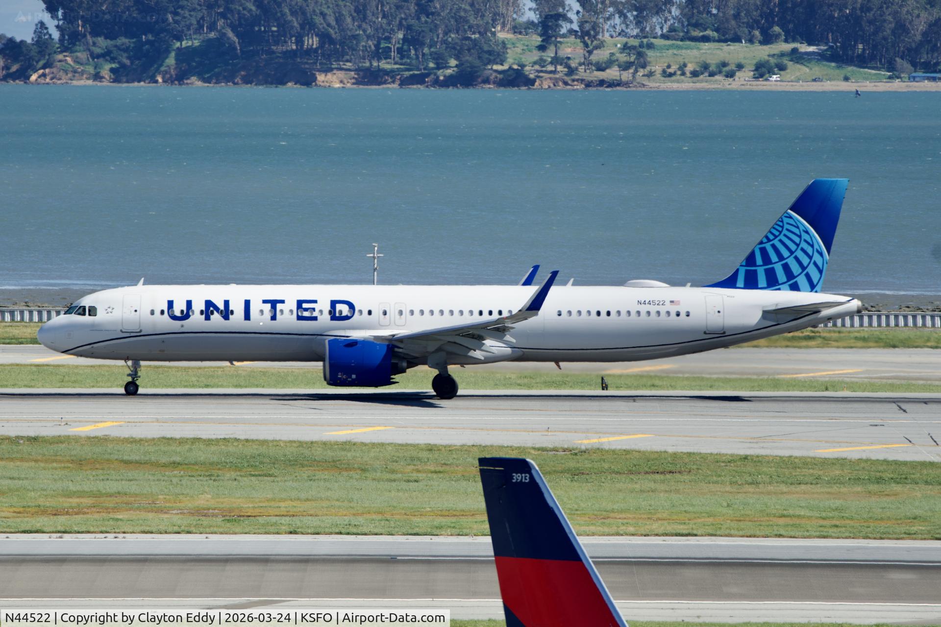 N44522, 2024 Airbus A321-271NX C/N 12204, SFO 2026