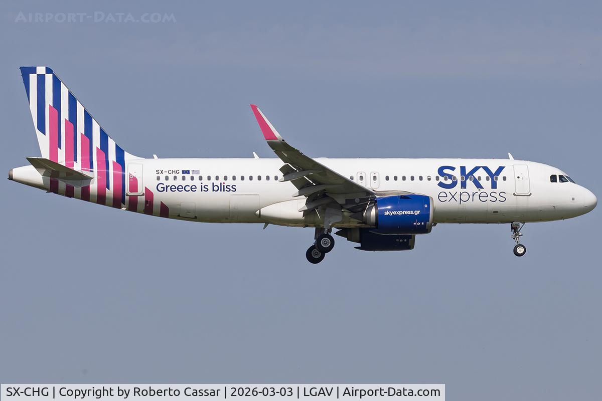 SX-CHG, 2021 Airbus A320-251N C/N 10079, Athens Airport