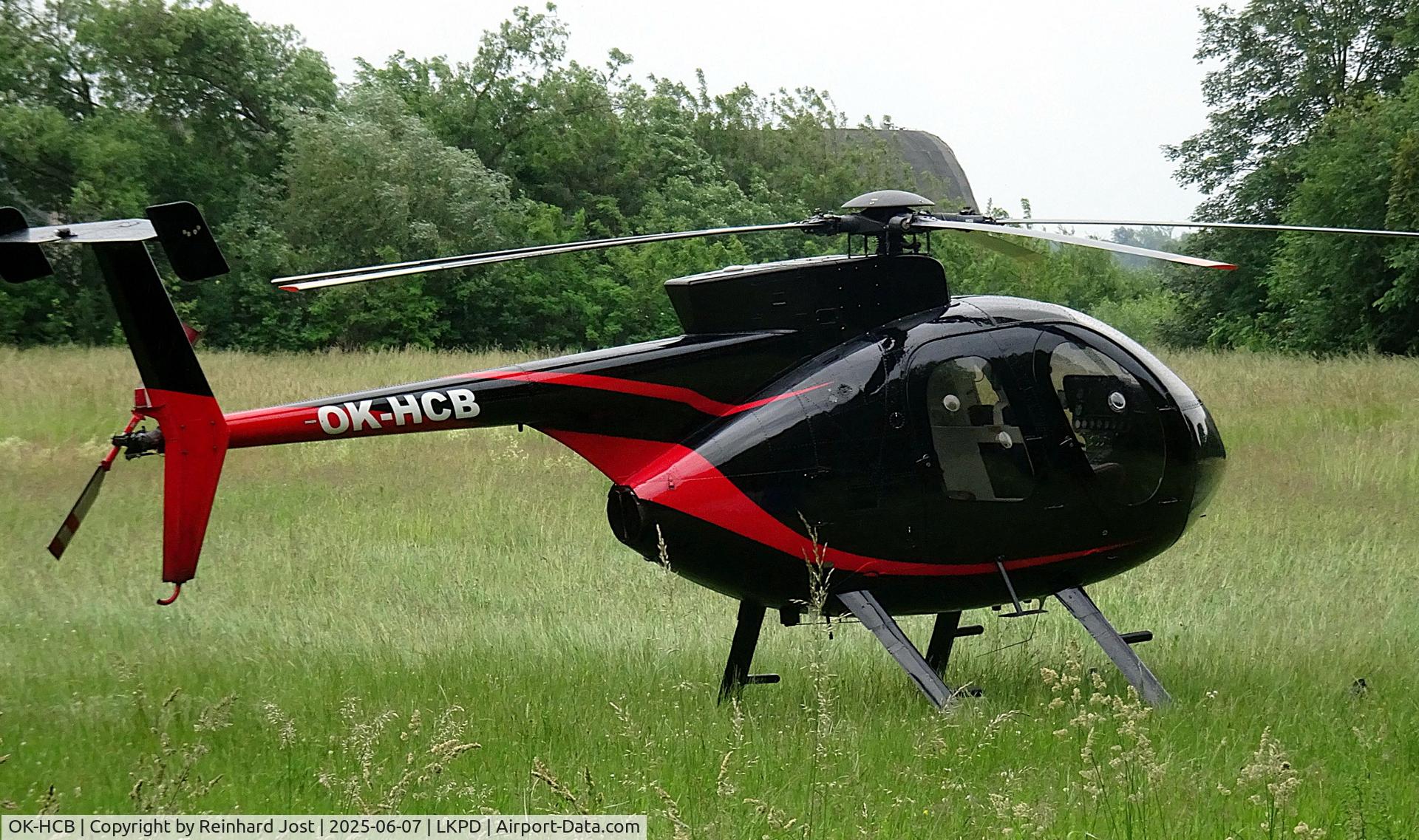 OK-HCB, Hughes 500E (369E) C/N 0419E, Hughes 500E of Heli Czech offering joyflights at the Pardubice Airshow 2025