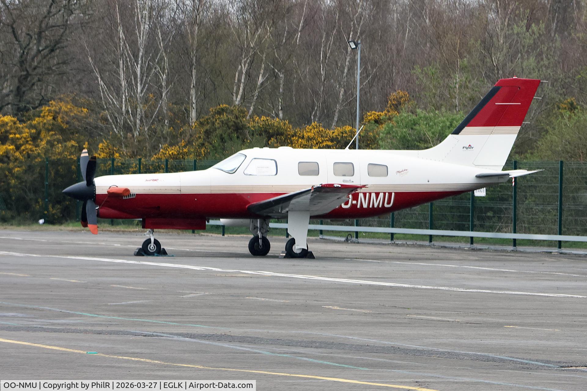 OO-NMU, 1997 Piper PA-46-350P Malibu Mirage C/N 4636132, OO-NMU 1997 Piper PA-46-350P Malibu Mirage JetPROP DLX Blackbushe