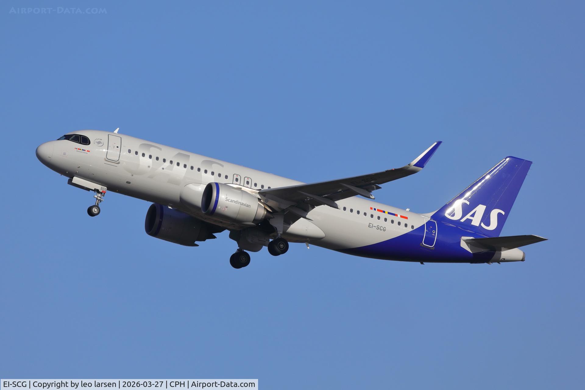 EI-SCG, 2025 Airbus A320-251N C/N 12585, Copenhagen 27.3.2026