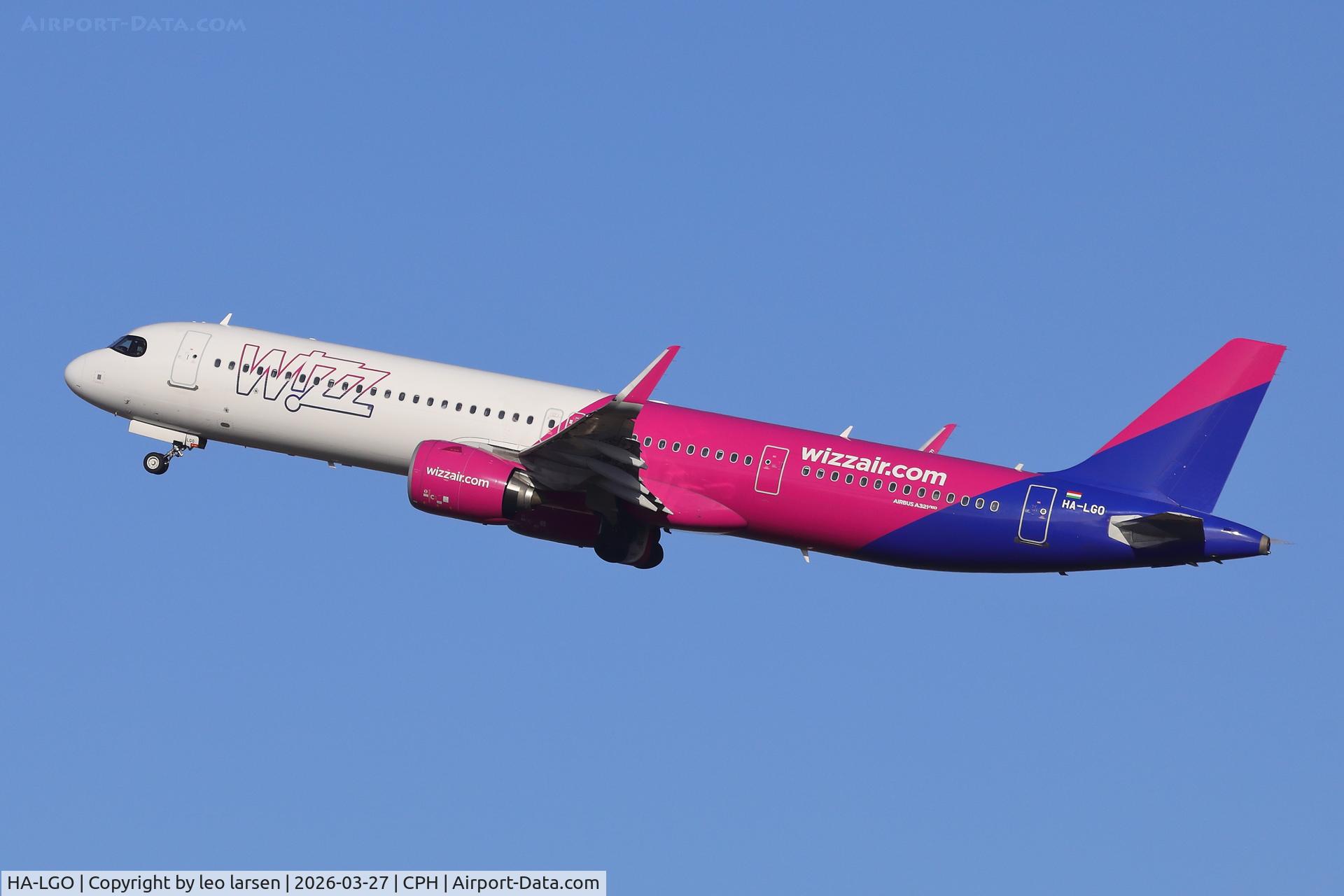 HA-LGO, 2024 Airbus A321-271NX (NEO) C/N 11909, Copenhagen 27.3.2026