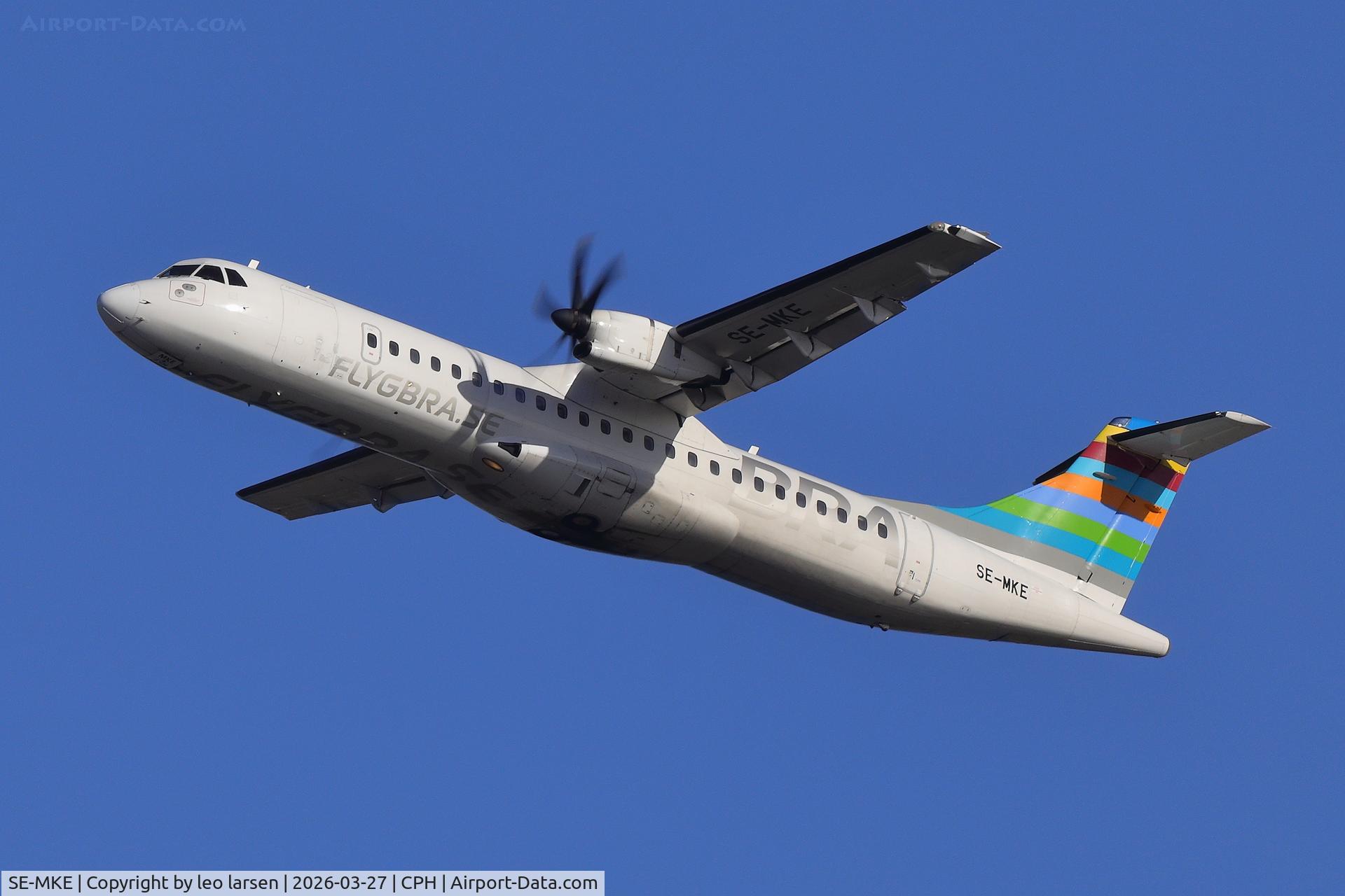 SE-MKE, 2016 ATR 72-600 (72-212A) C/N 1348, Copenhaghen 27.3.2026