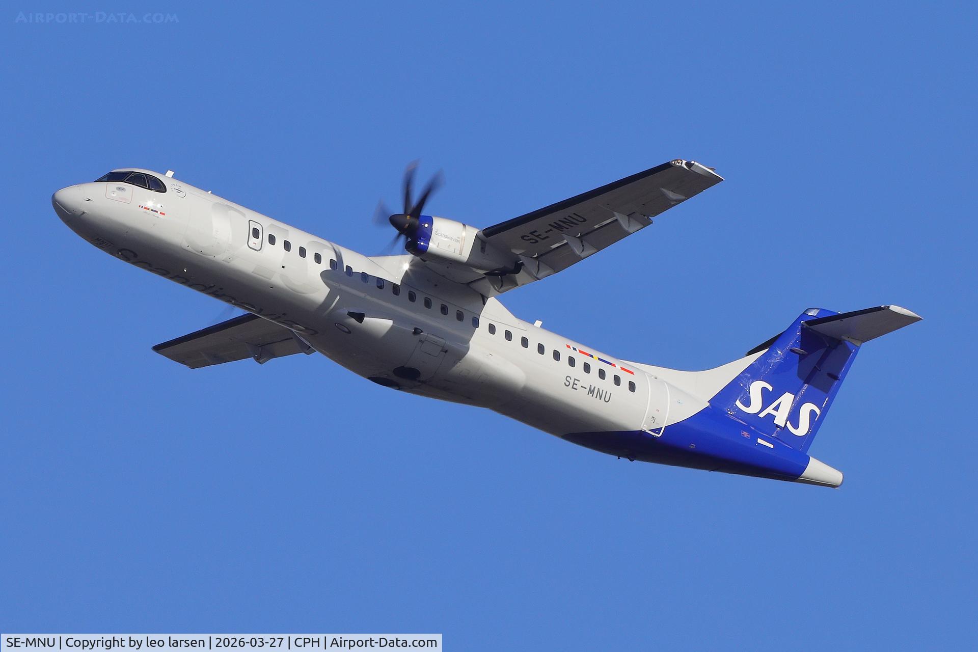 SE-MNU, 2025 ATR 72-212A (600) C/N 1724, Copenhagen 27.3.2026