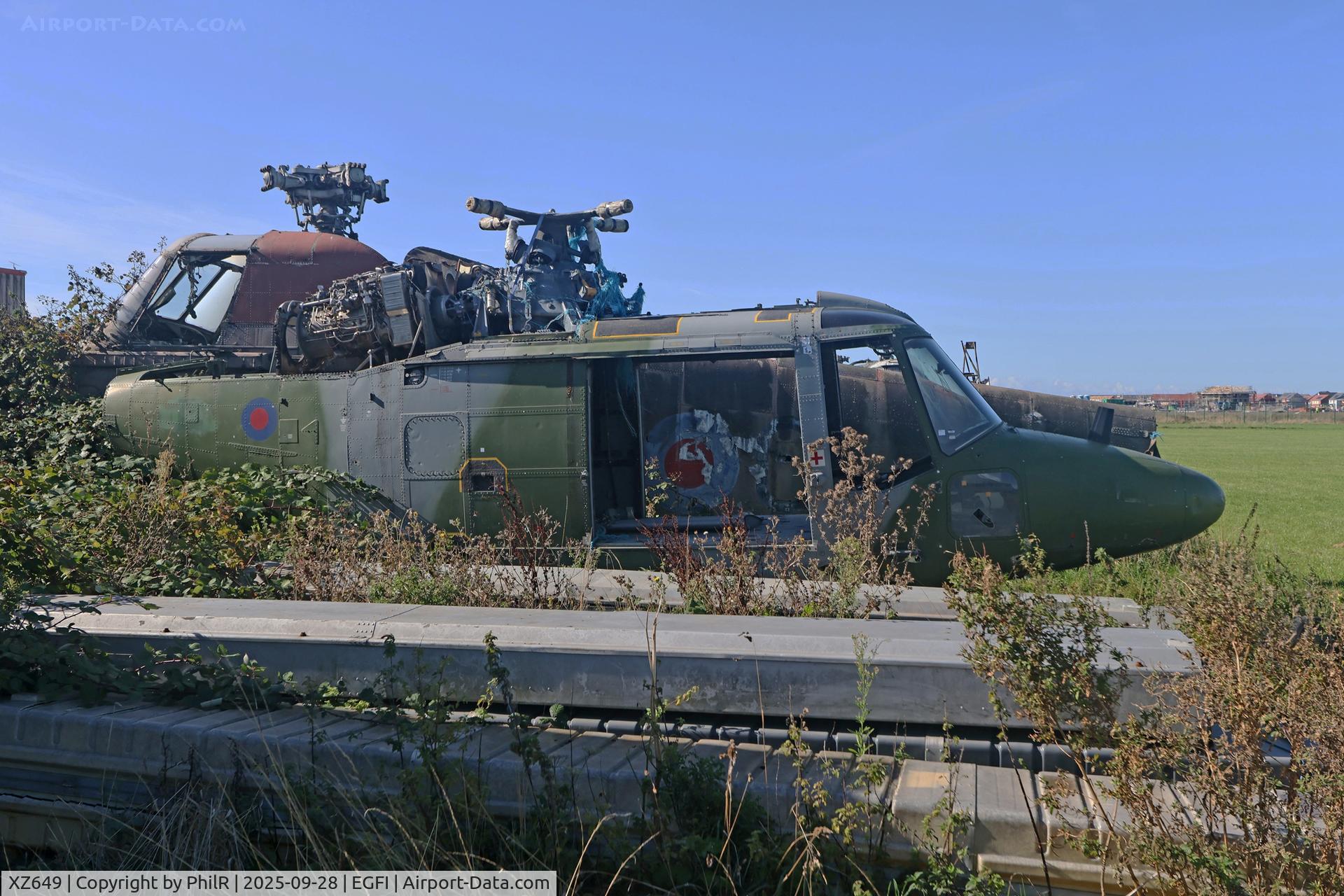 XZ649, Westland Lynx AH.7 C/N 188, XZ649 Westland Lynx AH7 Helicopter Museum Weston-super-Mare 