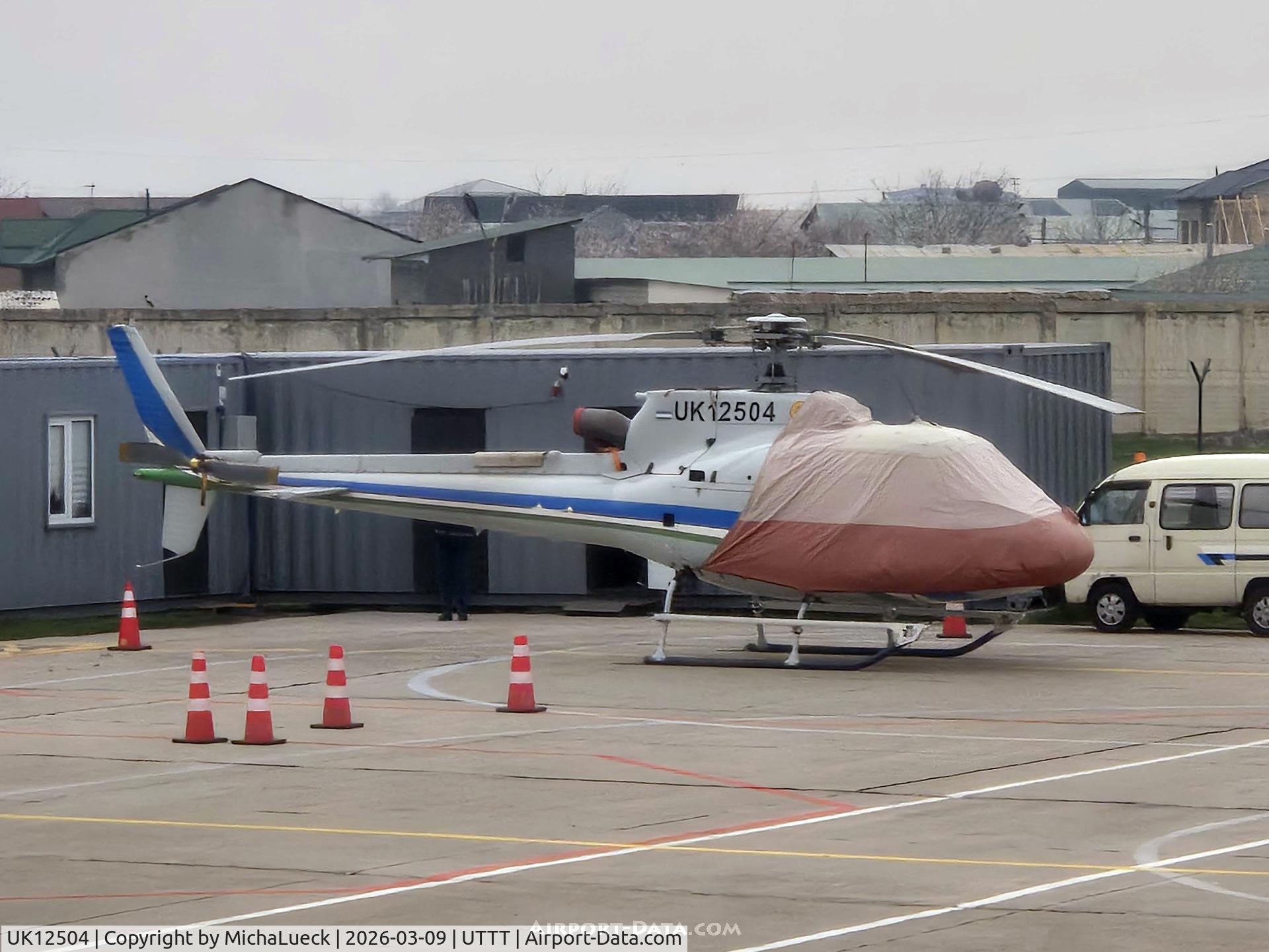 UK12504, Airbus Helicopters H125 (AS350B) C/N 8977, At Tashkent