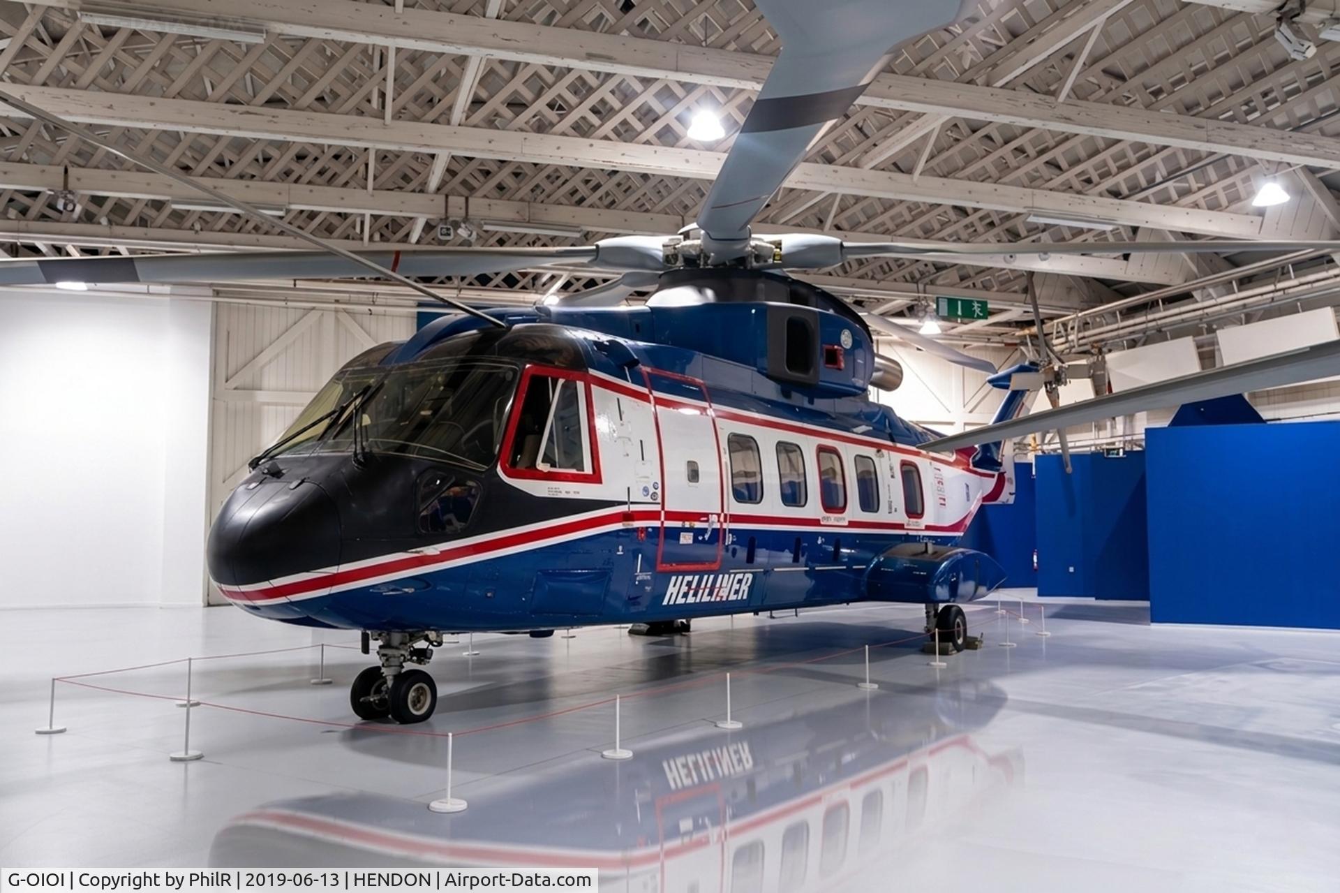 G-OIOI, 1990 AgustaWestland EH-101 Heliliner C/N 50008/PP8, G-OIOI ZJ116 1990 EH Industries EH101 PP8 RAF Museum Hendon 
