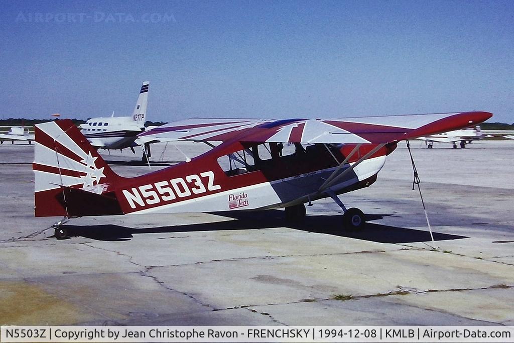 N5503Z, 1978 Bellanca 8KCAB Decathlon C/N 419-78, Private / Privé