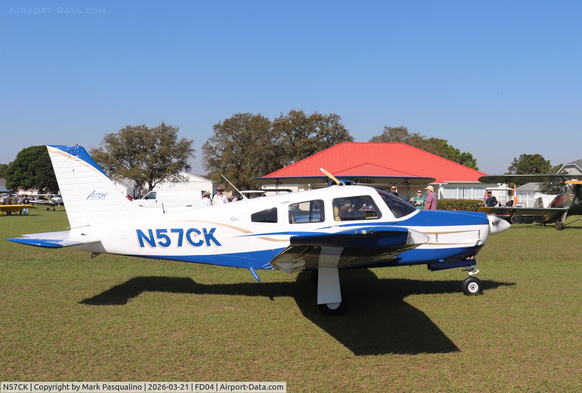 N57CK, 2014 Piper PA-28R-201 Cherokee Arrow III C/N 2844149, Piper PA-28R-201