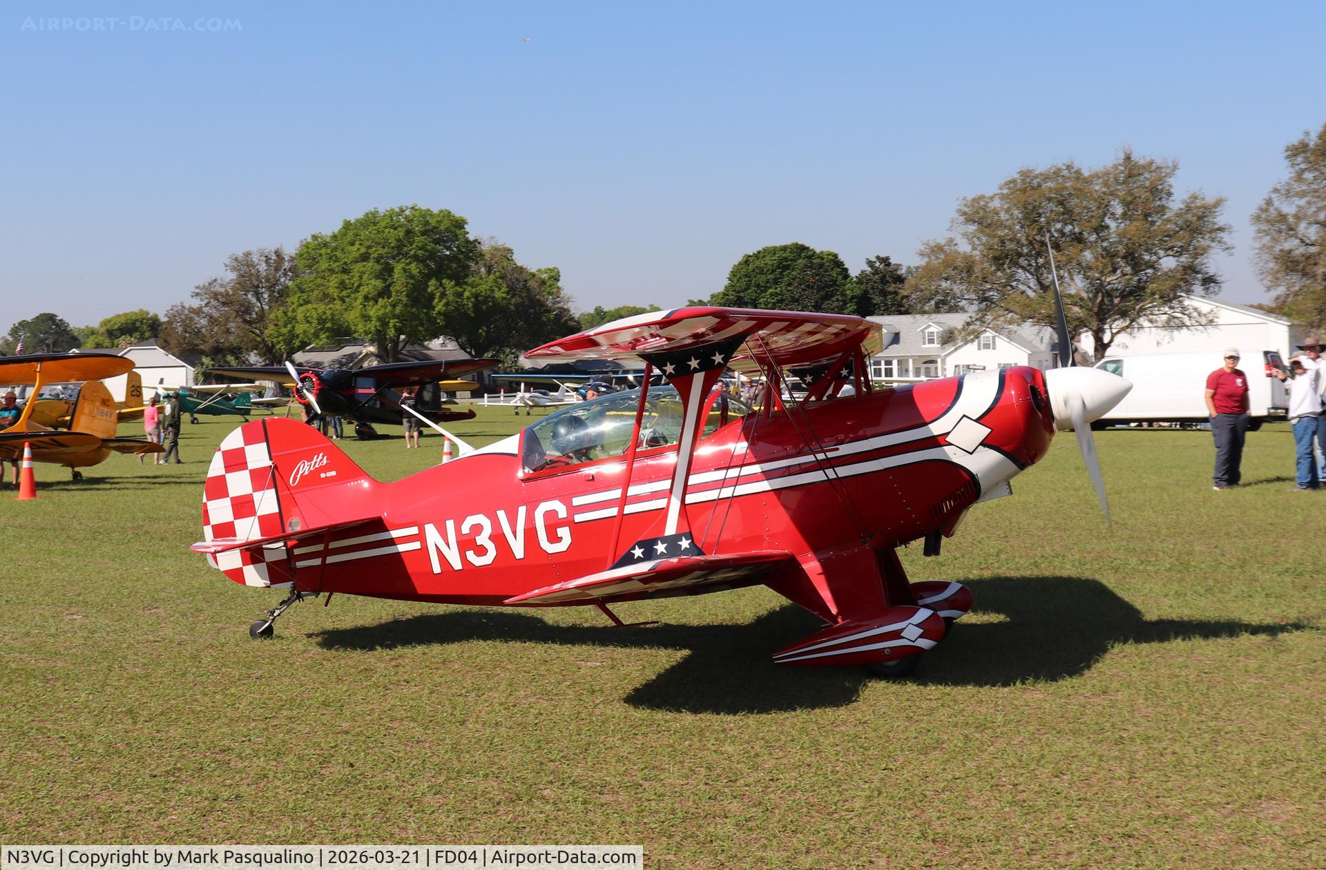 N3VG, 1992 Aviat Pitts S-2B Special C/N 5253, Pitts S-2B