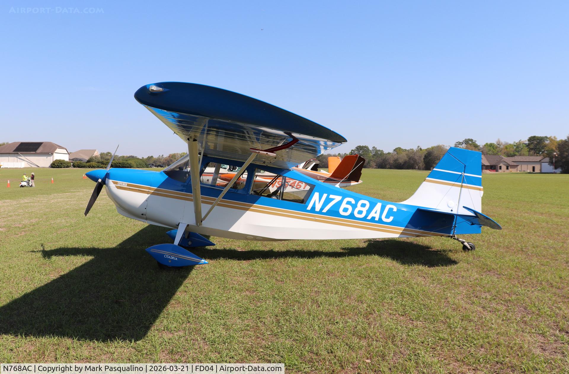 N768AC, 1999 American Champion 7GCBC C/N 1268-99, American Champion 7GCBC