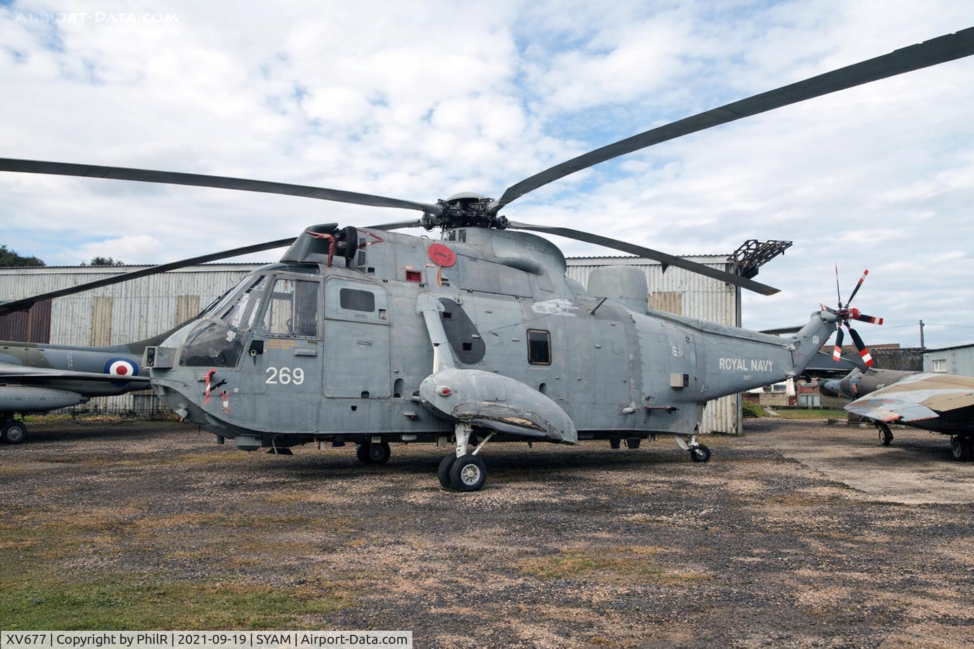 XV677, 1970 Westland Sea King HAS.6 C/N WA665, XV677 1970 Westland WS61 Sea King HAS6 SYAM Doncaster
