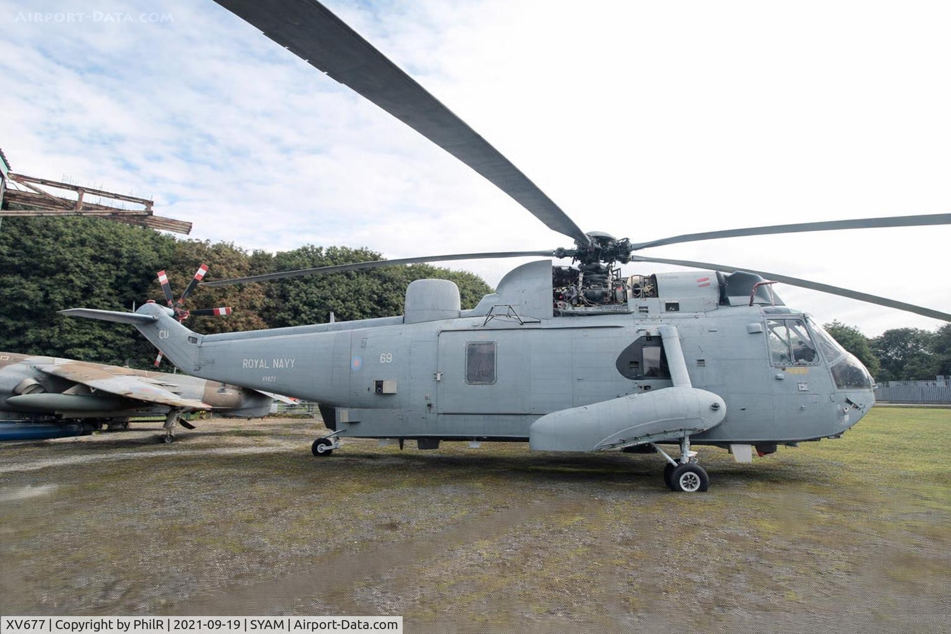 XV677, 1970 Westland Sea King HAS.6 C/N WA665, XV677 1970 Westland WS61 Sea King HAS6 SYAM Doncaster 

