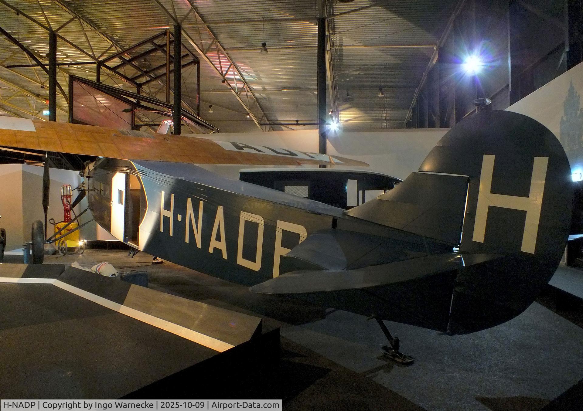 H-NADP, 1928 Fokker F-VII (F-7) C/N 5054, Fokker F.VII at the Aviodrome, Lelystad
